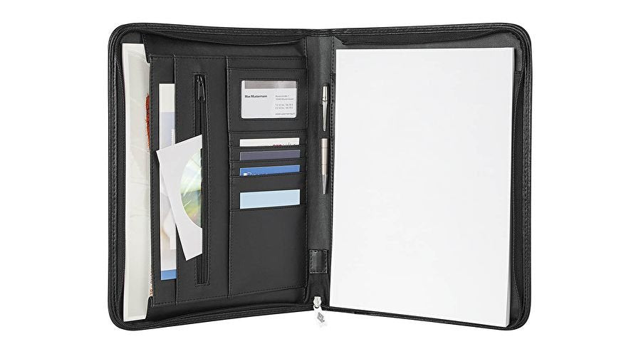 Wedo Konferenzmappe Elegance Para Din A4 Negro