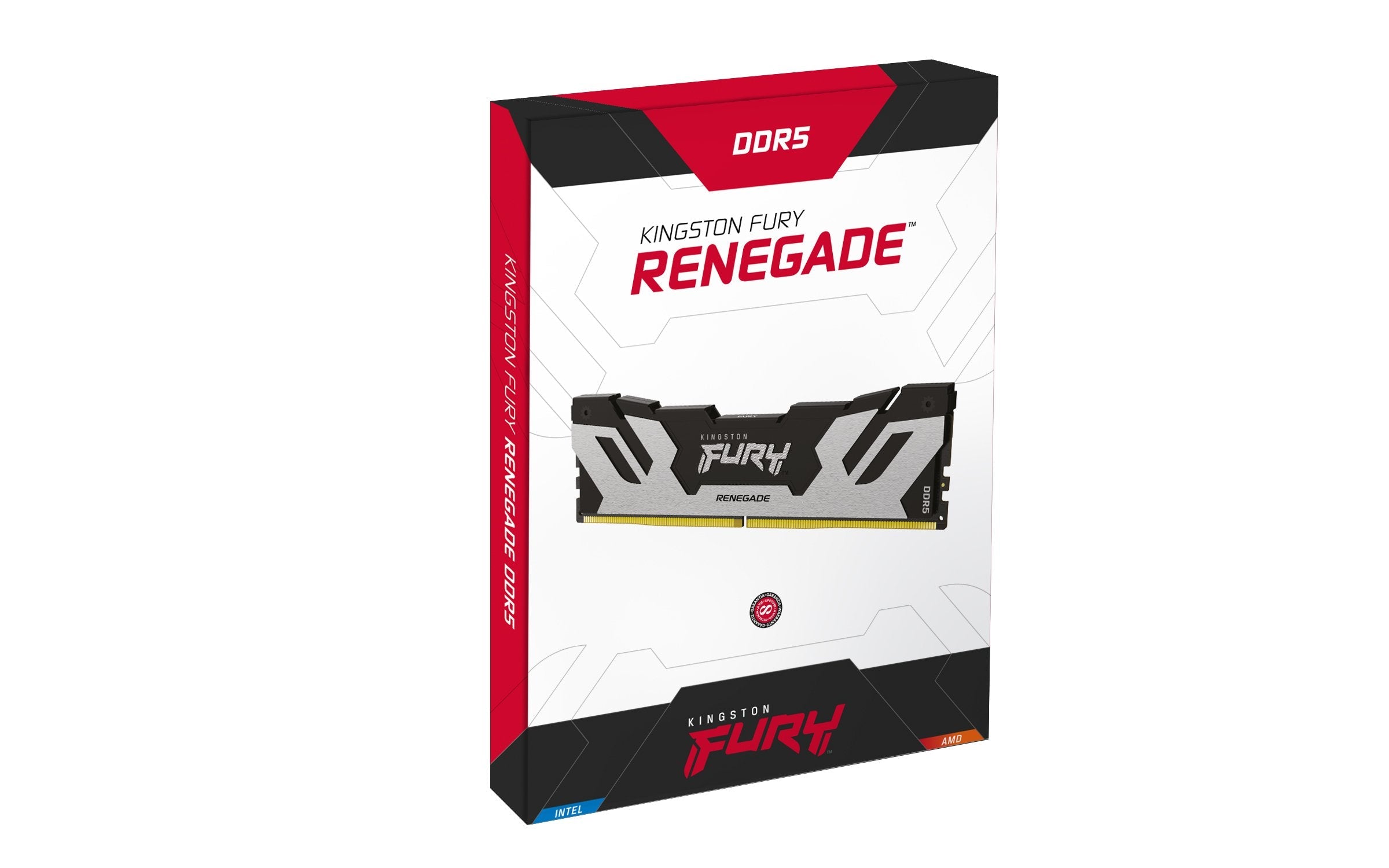 Kingston Fury Kf572c38rs-24, Memoria Ram Plateado/Negro