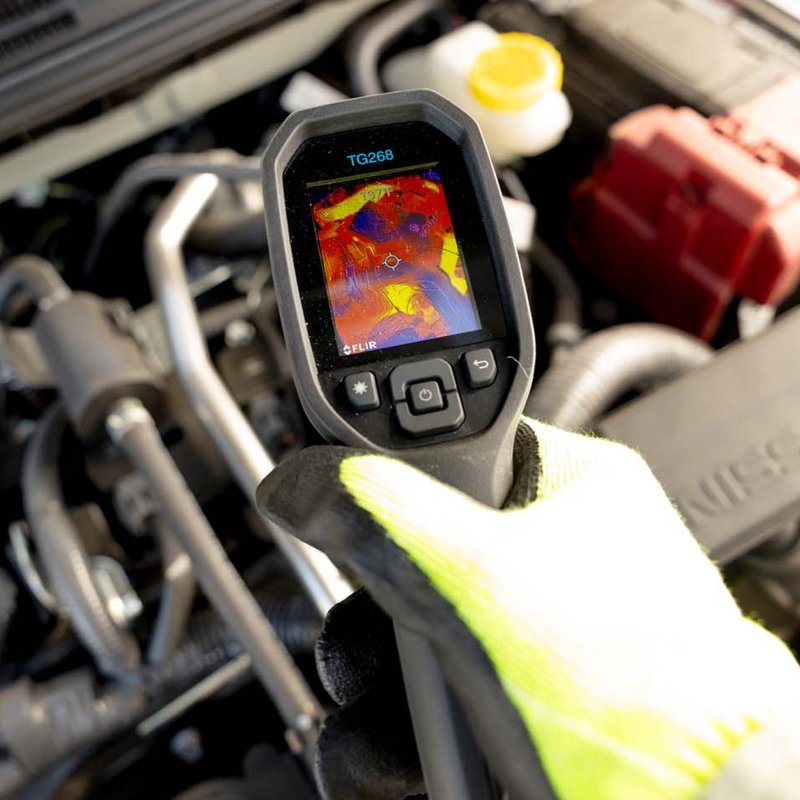 EAN 7332558033340 - FLIR TG268 Infrarot-Thermometer -25 bis+400°C Negro Pantalla incorporada LCD 320 x 240 Pixeles imagen 6