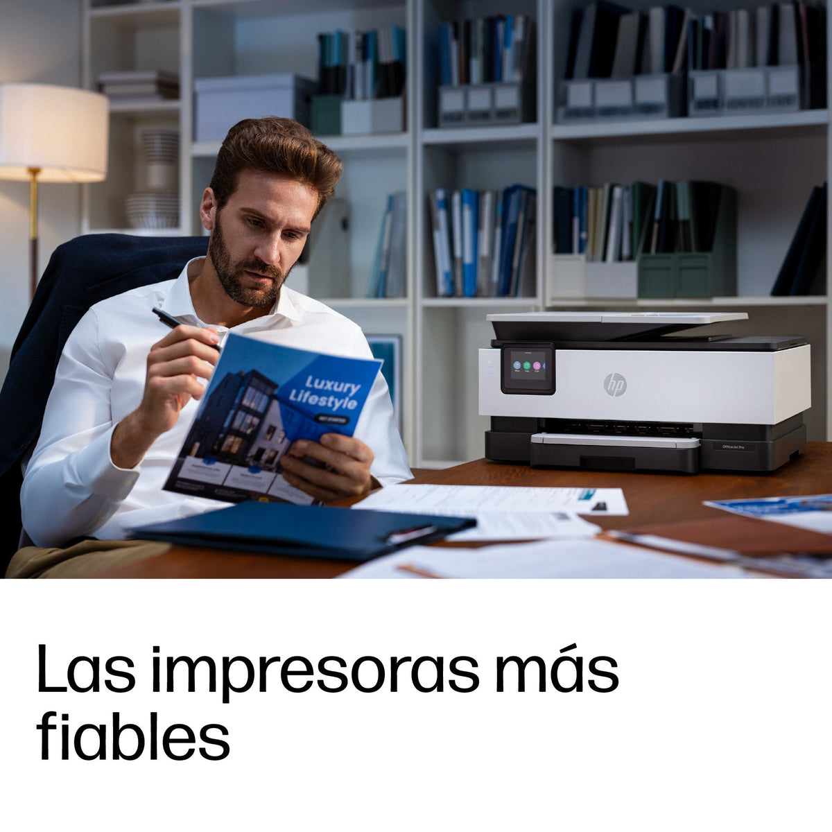 EAN 0197029469335 - HP OfficeJet Pro 8135e All-in-One Prntr Inyección de tinta térmica A4 4800 x 1200 DPI 20 ppm Wifi imagen 9