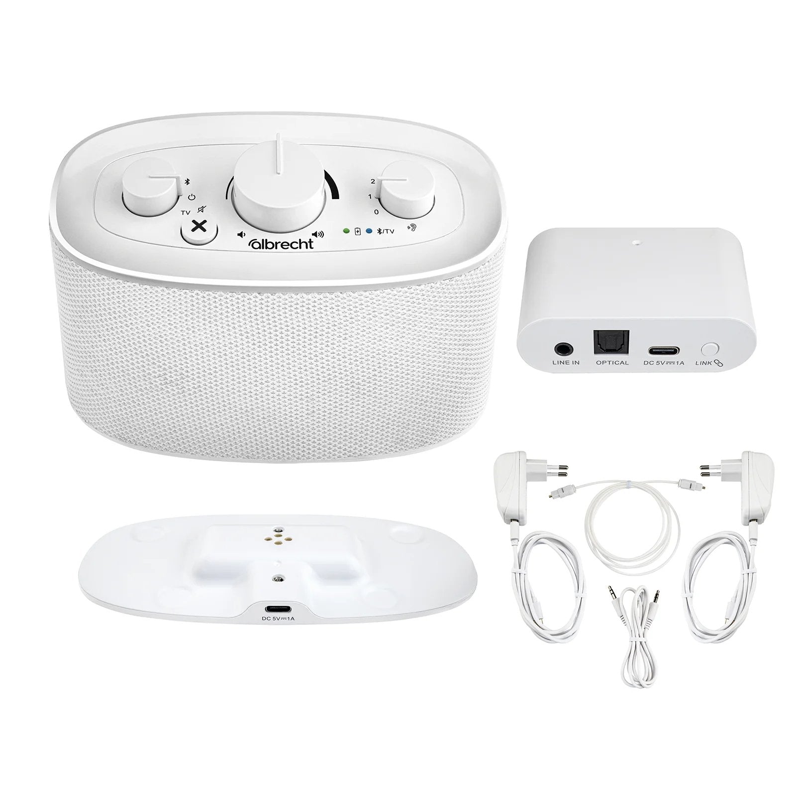 EAN 4032661241009 - Albrecht Klaro Altavoz portátil estéreo Blanco 4 W imagen 3