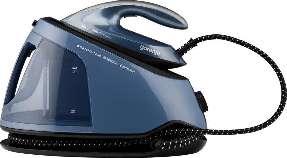 EAN 3838782872884 - Gorenje SGD3000BBK estación plancha al vapor Pressurized steam ironing station 3000 W 1,5 L Suela de cerá imagen 5