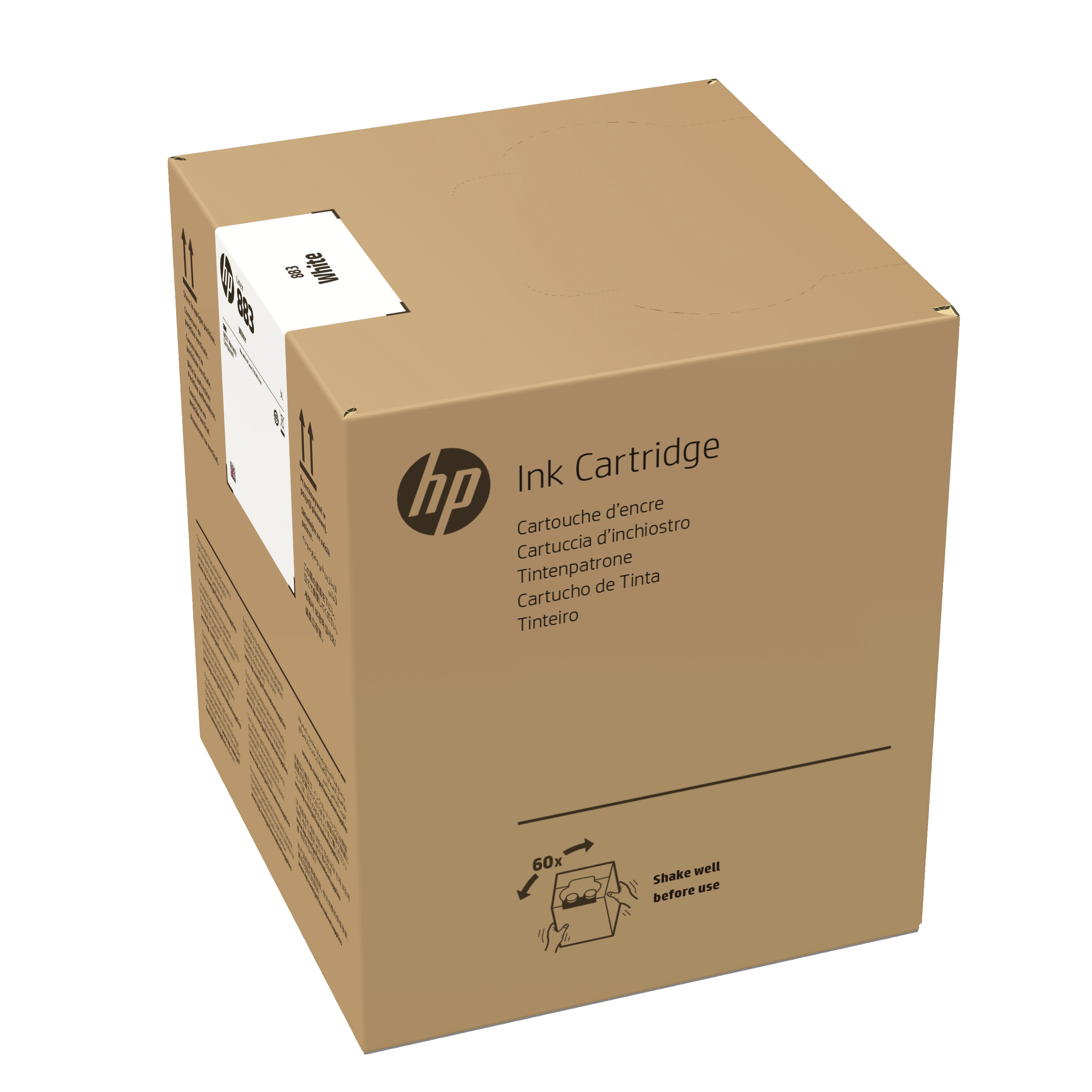 EAN 195697107382 - HP 883 3-liter White Latex Ink Cartridge cabeza de impresora Inyección de tinta térmica imagen 1