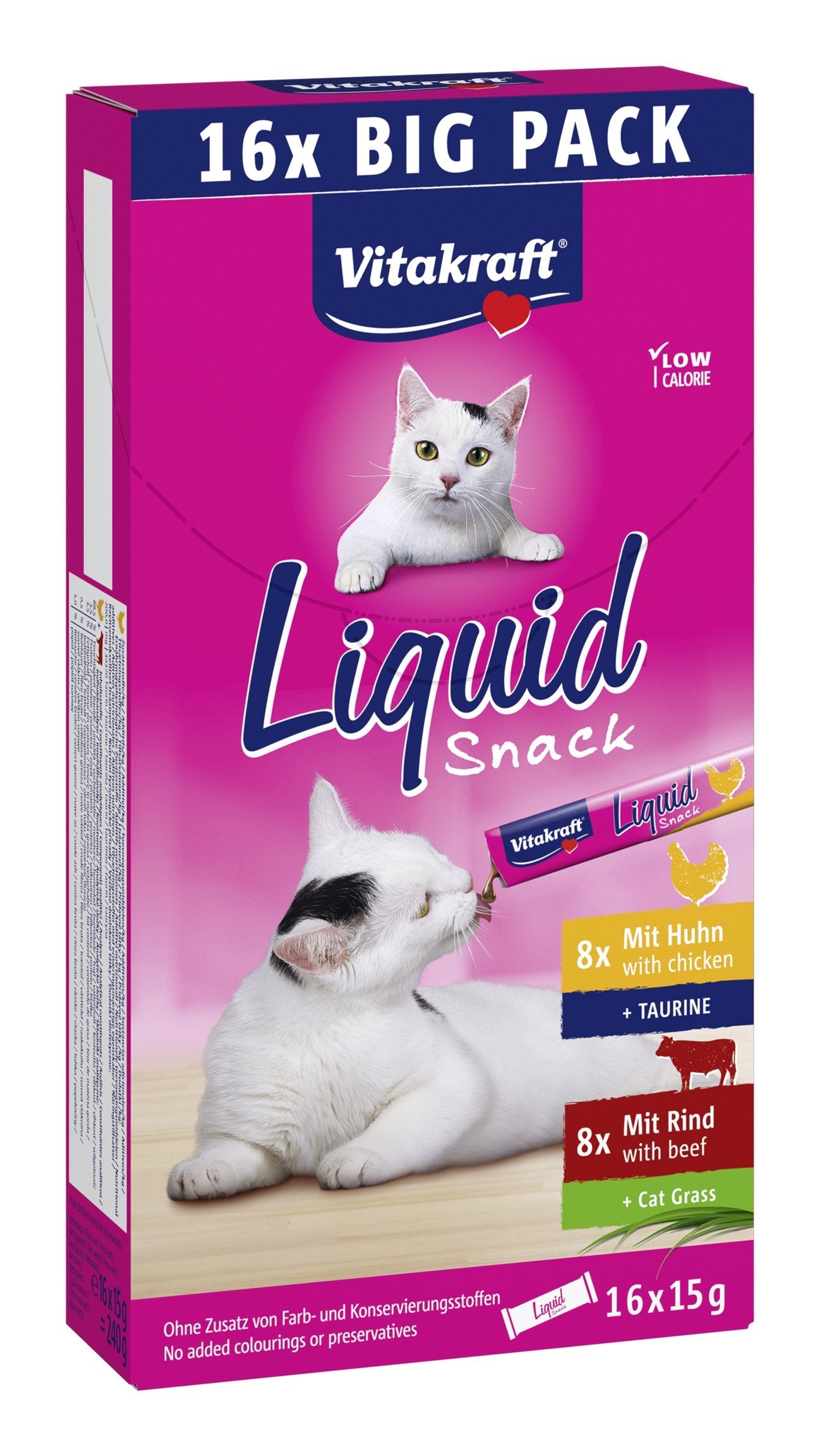 EAN 4008239585547 - Vitakraft 58554 premio y golosina para perro y gato Snacks Ternera, Pollo 240 g imagen 1