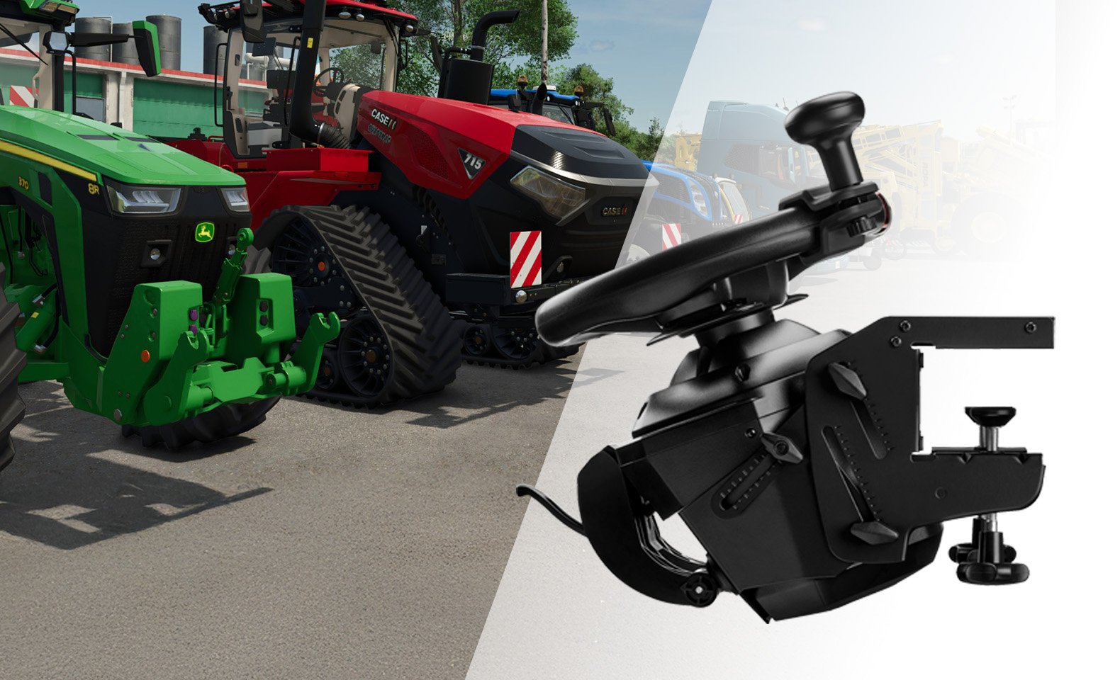 EAN 3362934113360 - Thrustmaster T128 SimTask Farming Pack Negro USB Volante + pedales + palanca de cambios Analógico/Digital imagen 6