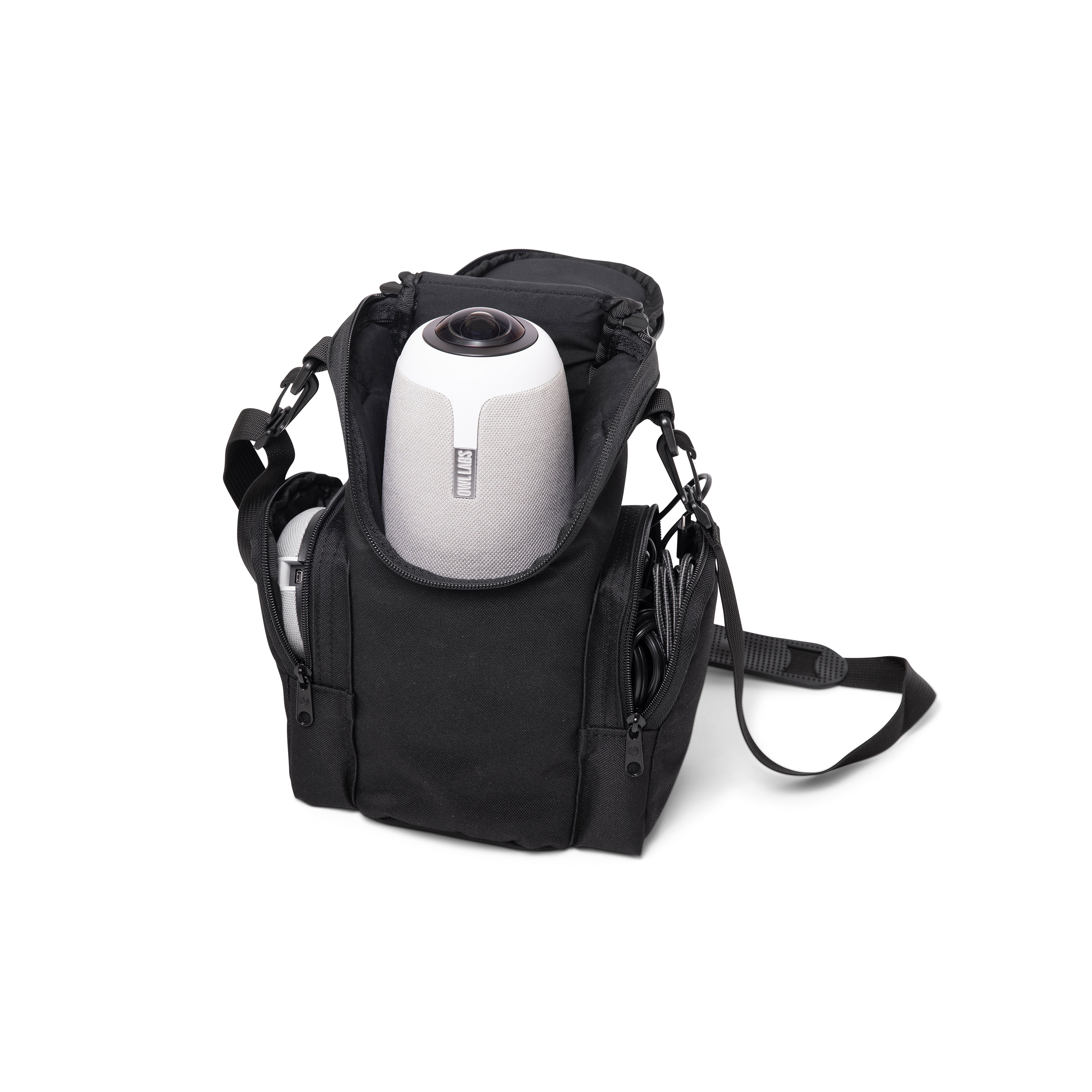 Owl Soft Sided Carry Case Fits - Meeting Owl Usb Mic Power Supply