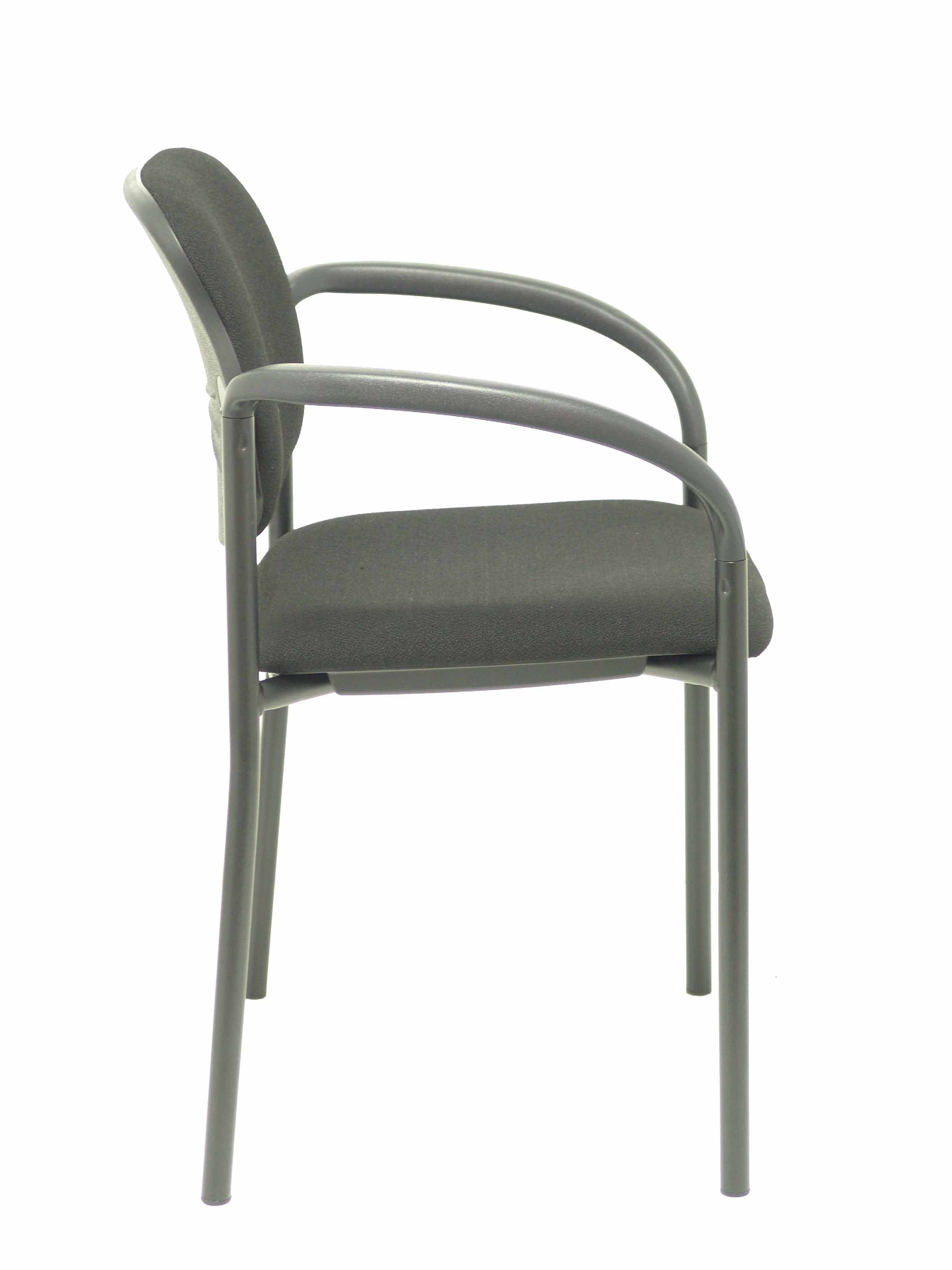 Silla Fija Villalgordo Bali Negro Chasis Negro Co