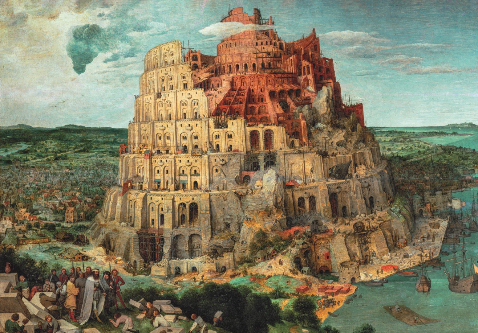 Puzzle The Tower Of Babel Bruegel Museum 1000pzs