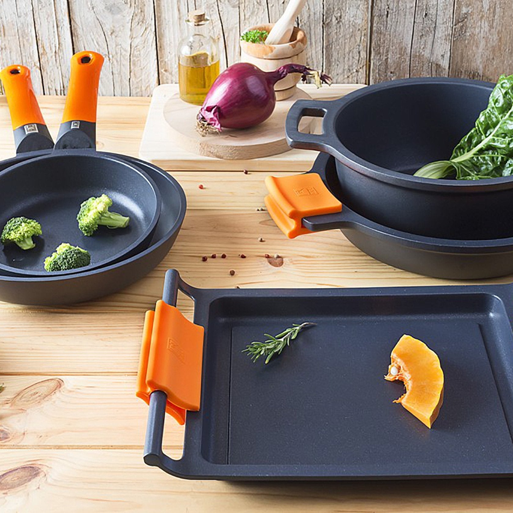 Cacerola Bra Efficient A270524 Ø24cm Aluminio Fundido Apta Para Inducción