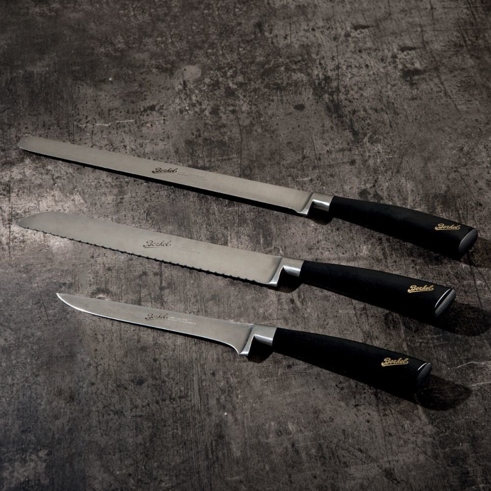Berkel Elegance Glossy Black Ham-Set 3-Pcs.