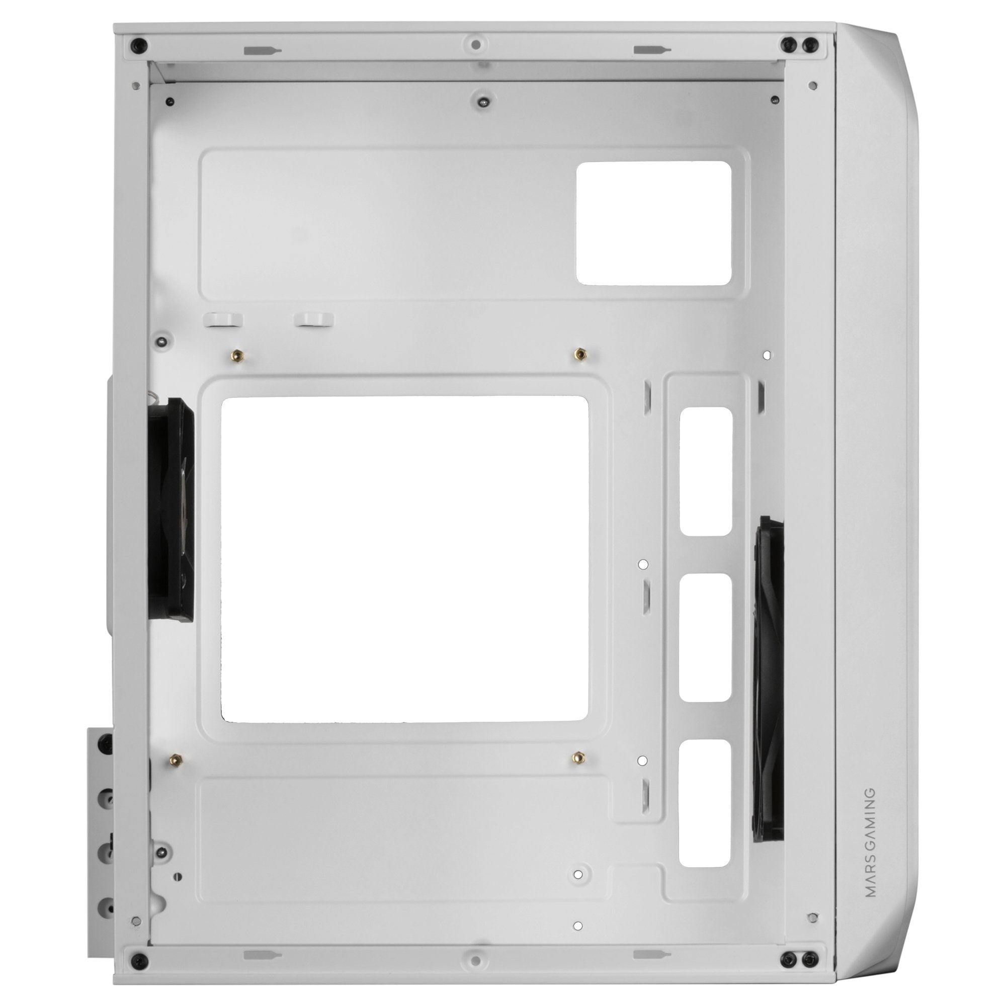 Caja Gaming Minitorre Mars Gaming Mc-S2 Blanco