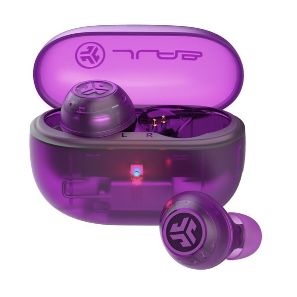 Auriculares Jlab Go Pop Anc True Wireless Stereo (Tws)  Bluetooth Púrpura, Transparente
