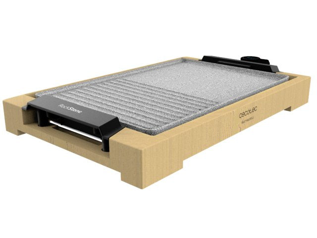 EAN 8435484030915 - Cecotec 03091 plancha eléctrica Independiente 2000 W Gris, Madera imagen 1