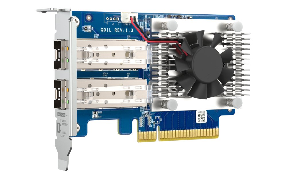 Qnap Qxg-10g2sf-Nxe Módulo De Expansión Pcie 3.0 X8 Perfil Bajo Gigabit Ethernet / 10 Gigabit Sfp+ X 2