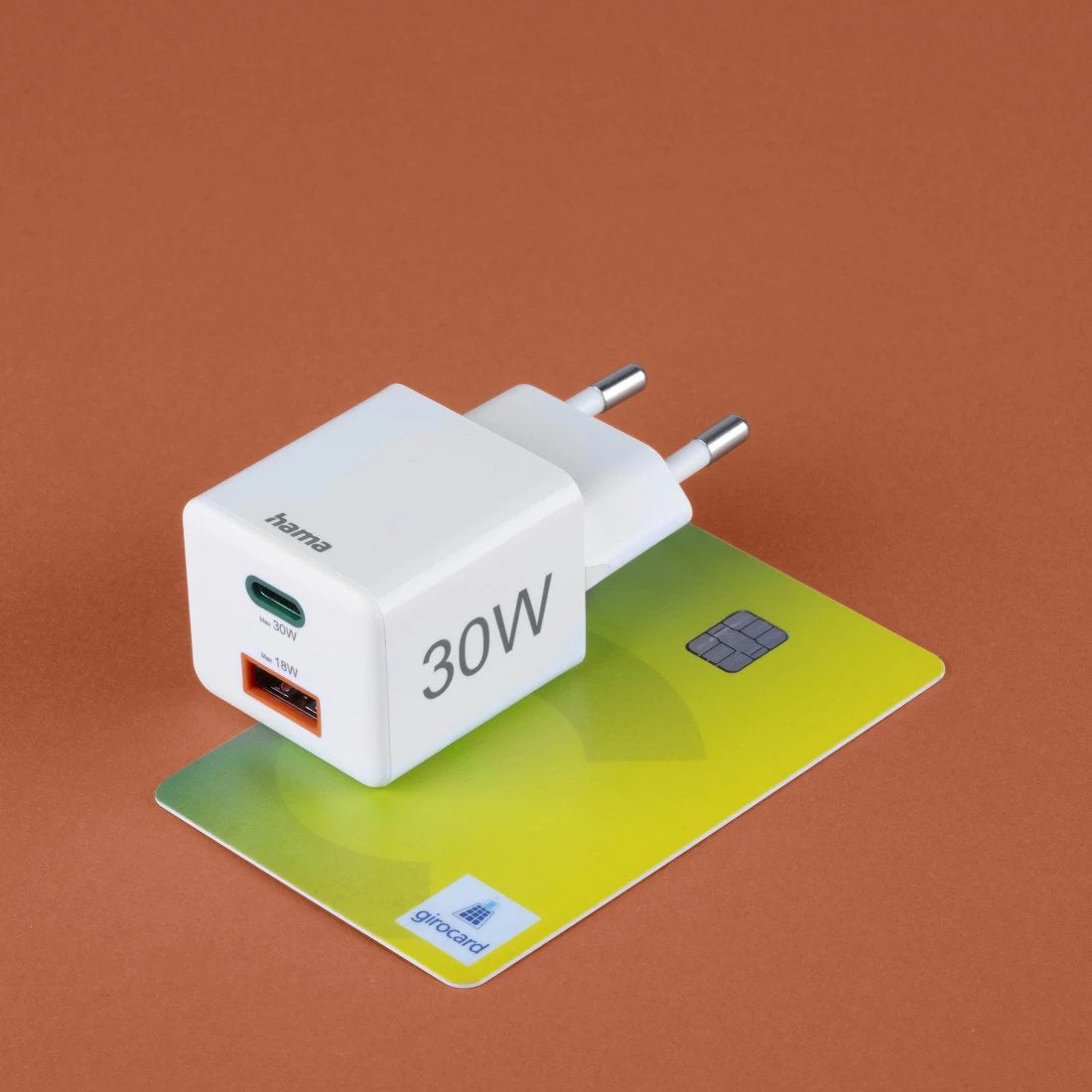 Hama Mini 30w Pd/Qc Biala   00201992 Cargador De Dispositivo Móvil Smartphone Blanco Corriente Alterna Carga Rápida Interior, Exterior