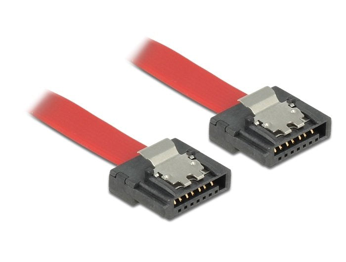Delock Cable Sata 6 Gb /S 20 Cm Rojo Flexi