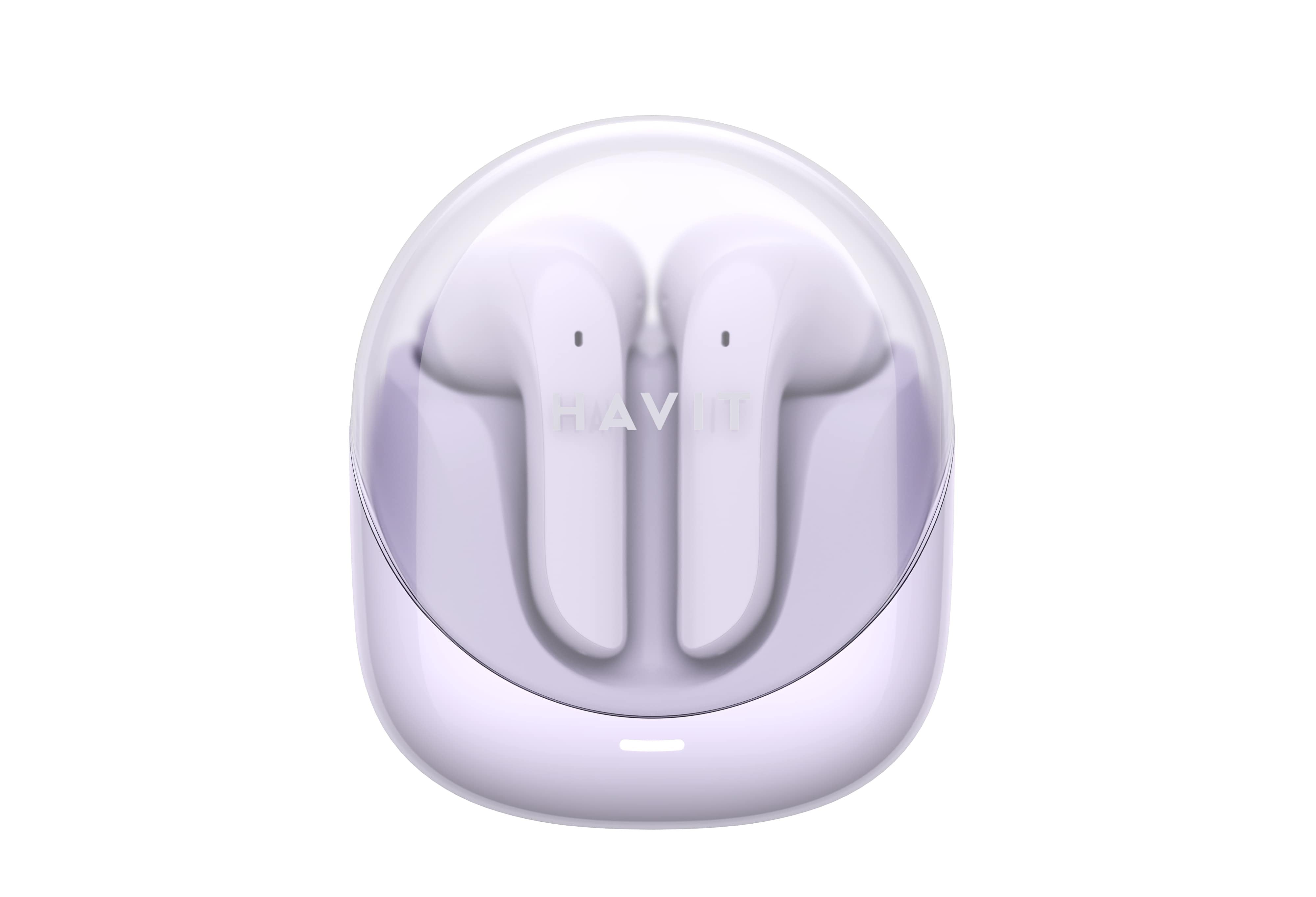 EAN 6939119079086 - Havit 6939119079086 auricular y casco Auriculares Inalámbrico Dentro de oído Música Bluetooth Violeta imagen 2