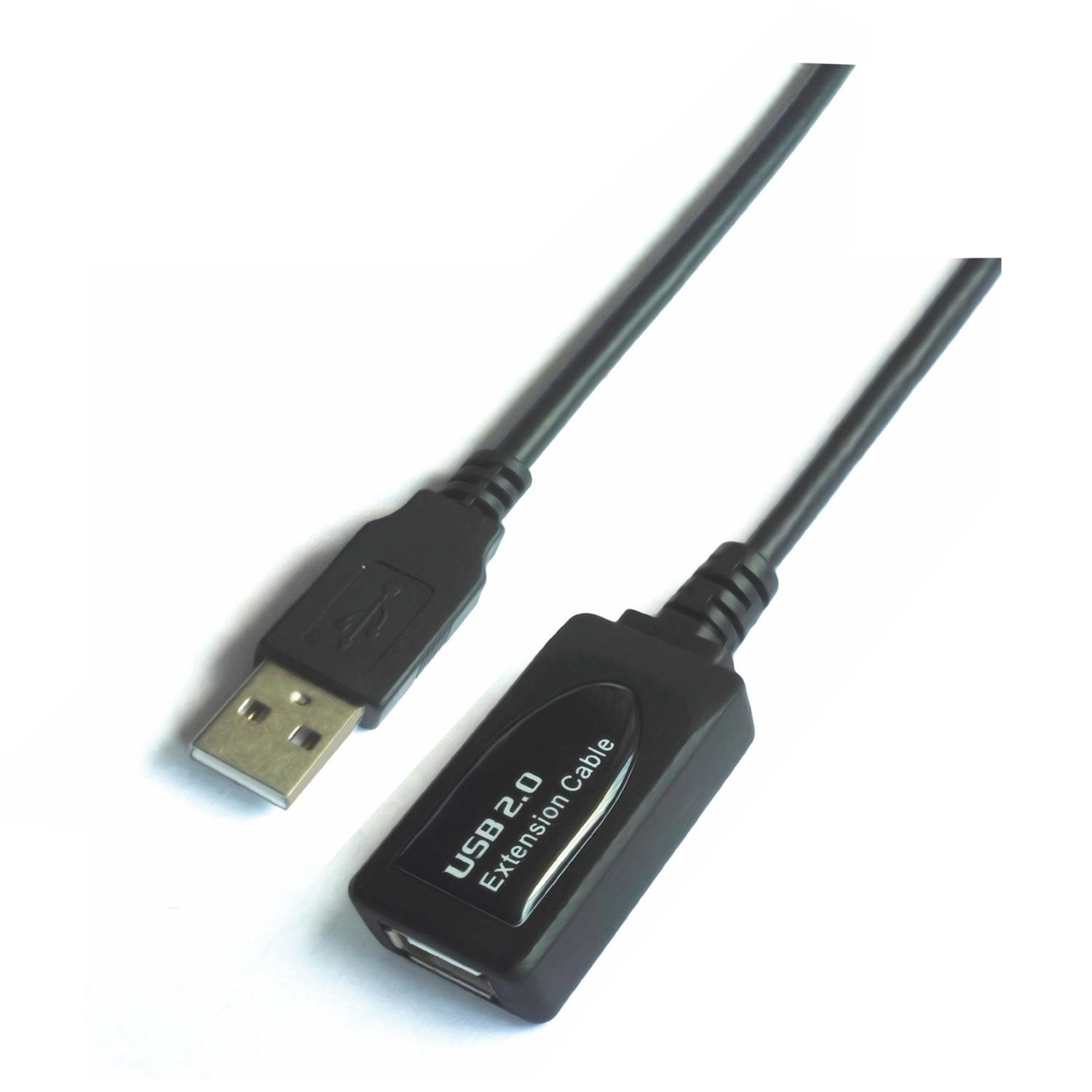 Aisens Cable Extension Usb 2.0 Con Amplificador - Tipo A Macho A Hembra - 15m - Negro