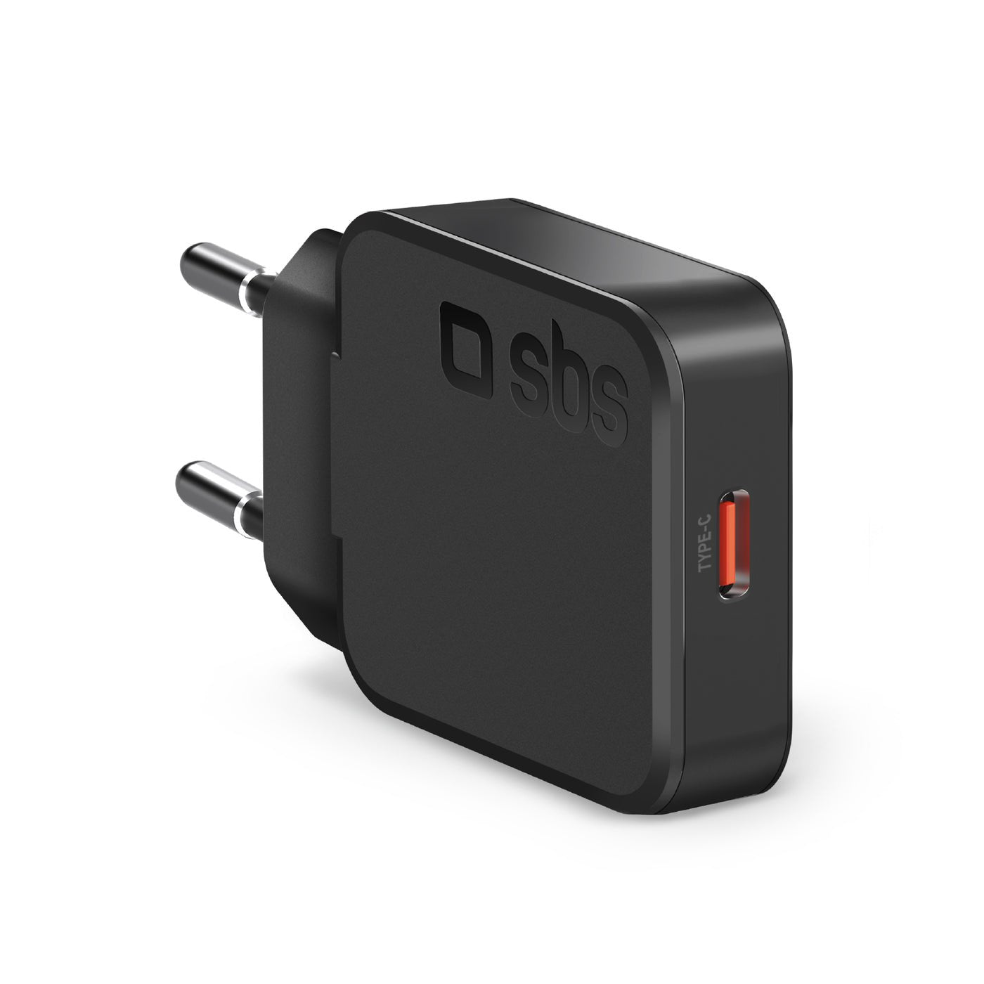 Sbs Pd Reiselader Ultraslim 20w Usb-C Gan Schwarz