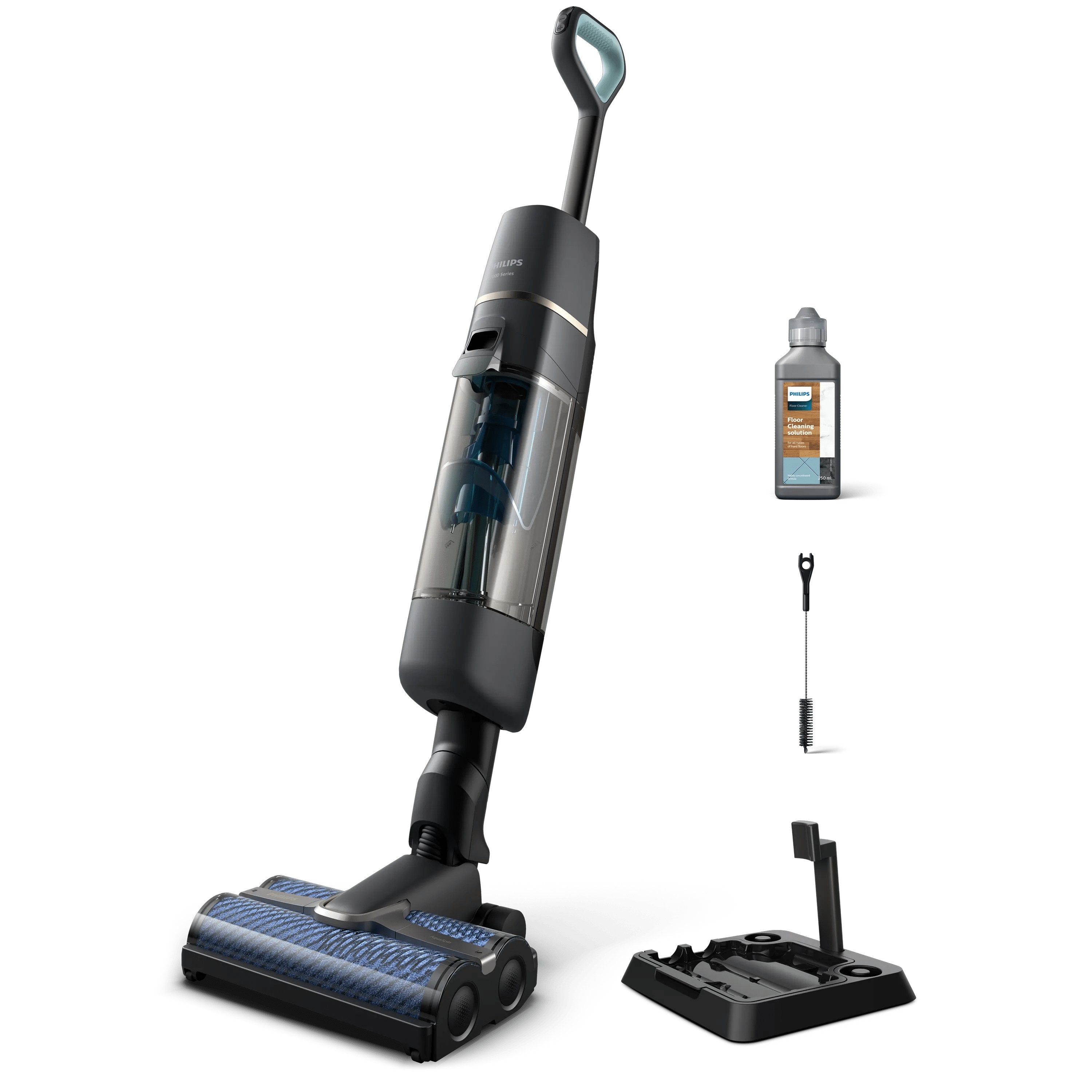 EAN 8720389024009 - Philips XW7110 Aspiradora escoba Batería Seca y húmeda Sin bolsa Champán, Gris imagen 2