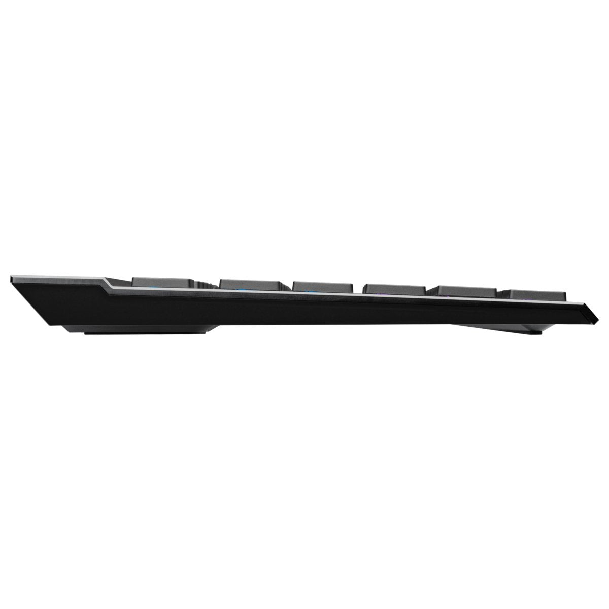 Teclado Inglés Corsair K100 Air Usb + Rf Wireless + Bluetooth Qwerty Negro