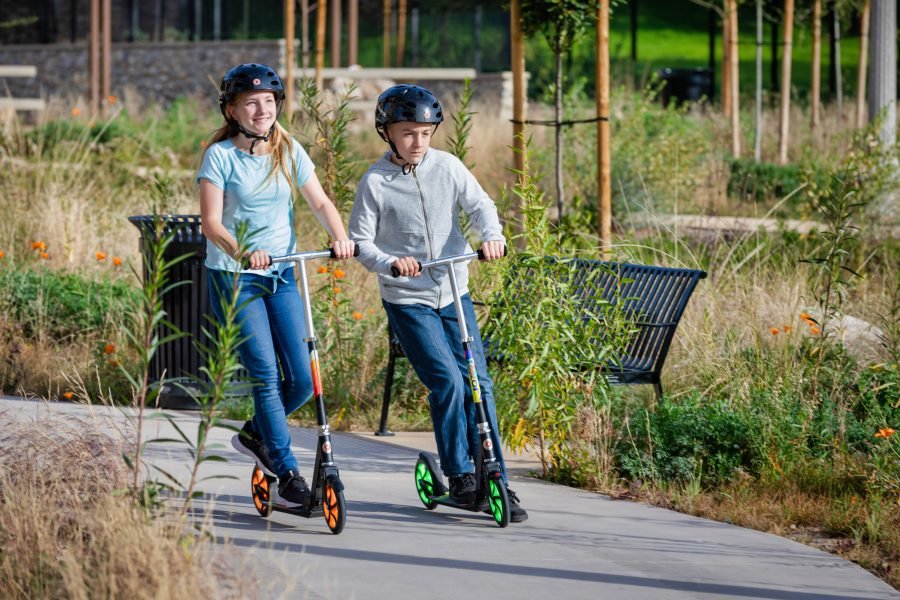 Scooter Razor A5 Lux Light Up Con Ruedas Brillantes