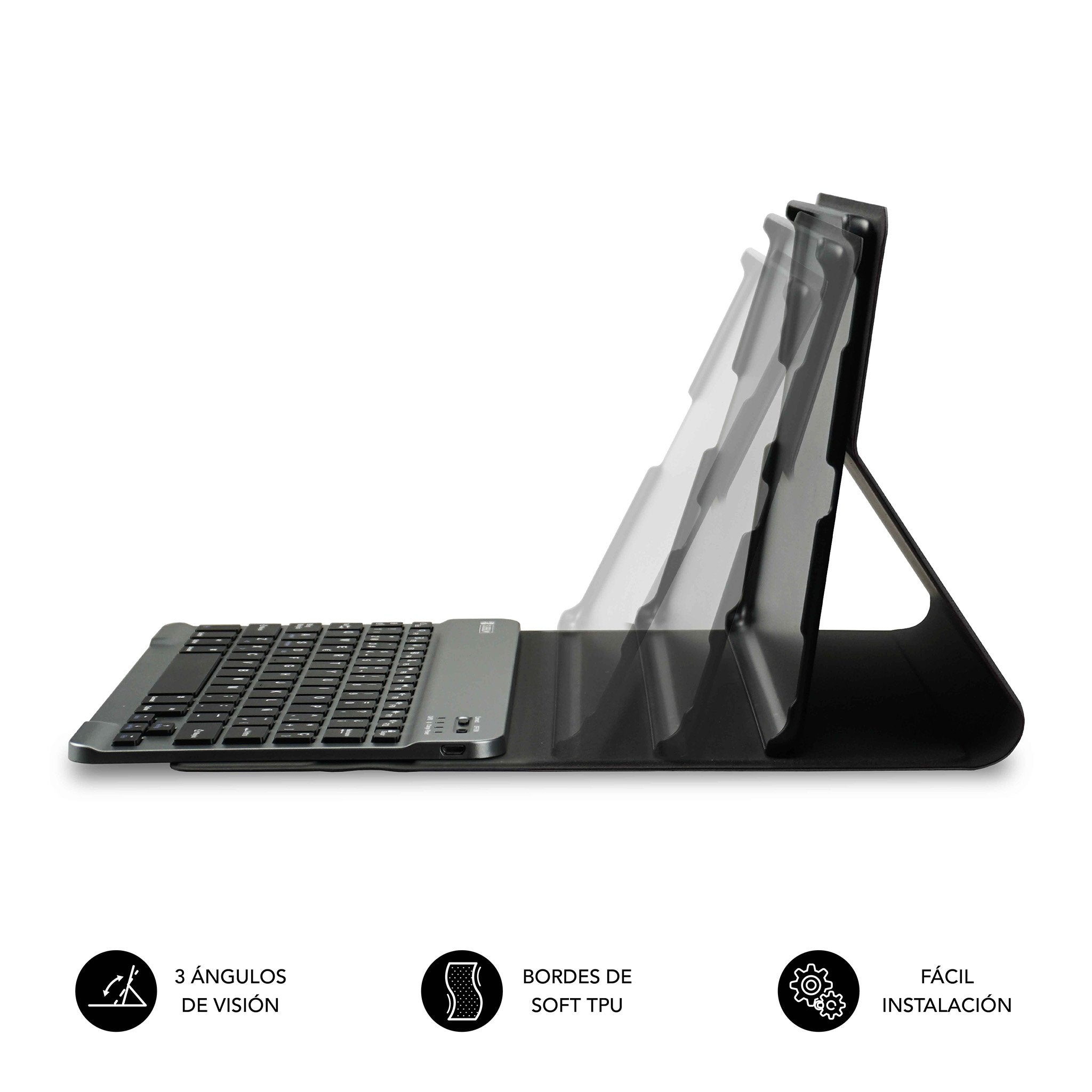 EAN 8436586743727 - SUBBLIM SUBKT3-BTL330 teclado para móvil QWERTY Español Bluetooth Negro imagen 9