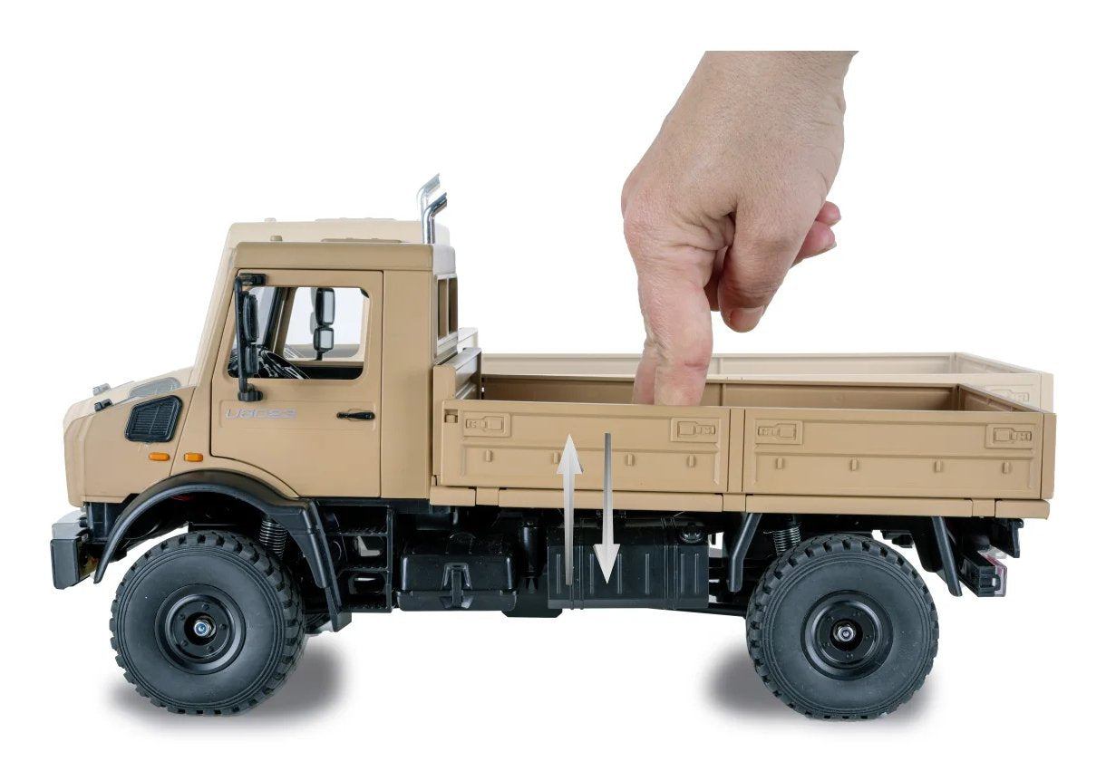 EAN 4042774476182 - Jamara Mercedes-Benz Unimog U5023 modelo controlado por radio Vehículo oruga Motor eléctrico 1:14 imagen 26