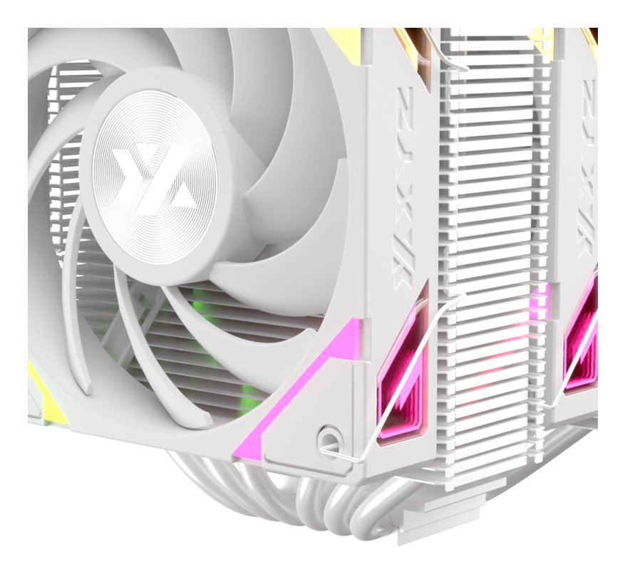 Disipador Xyz Thermax 6 Duo White