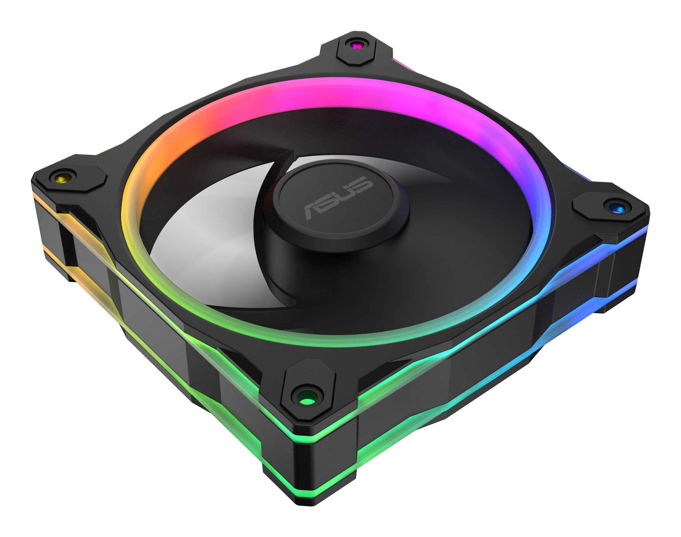 Ventilador Pc Asus Prime Mr120 Fan Argb Negro 3in1