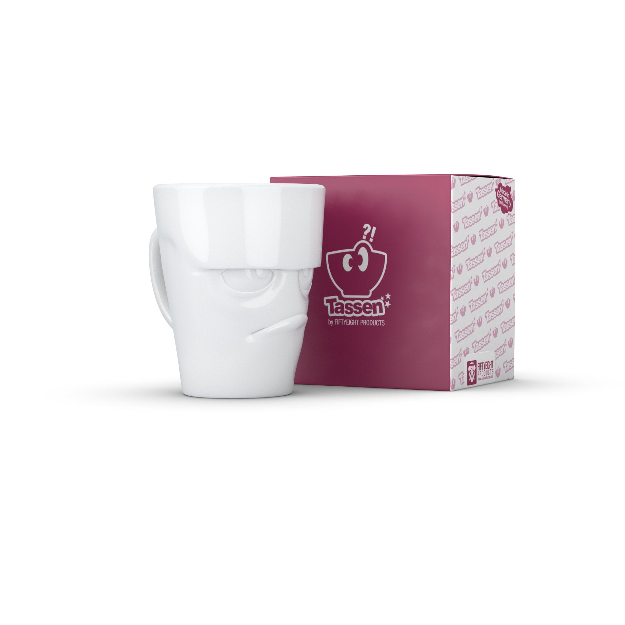 Fiftyeight Henkelbecher 350ml - Grummelig Blanco