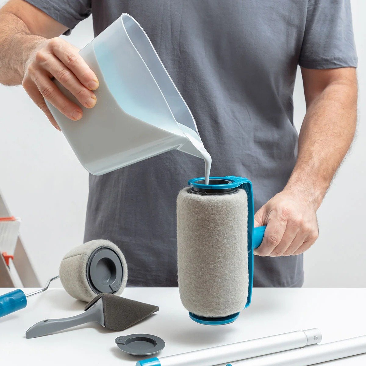 Set De Rodillos De Pintura Recargables Innovagoods