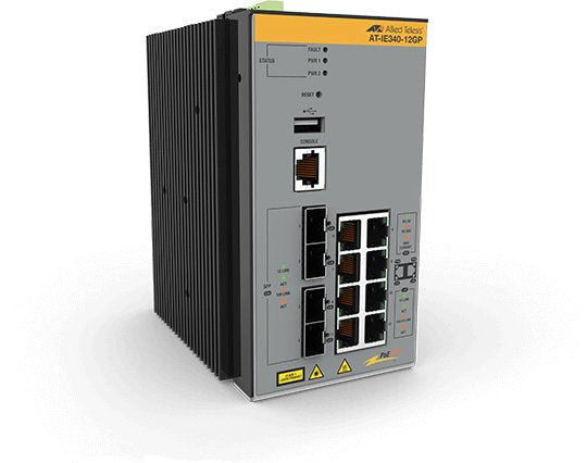 EAN 767035218977 - Allied Telesis AT-IE340-12GP-80 Gestionado L3 Gigabit Ethernet (10/100/1000) Energía sobre Ethernet (PoE)  imagen 1