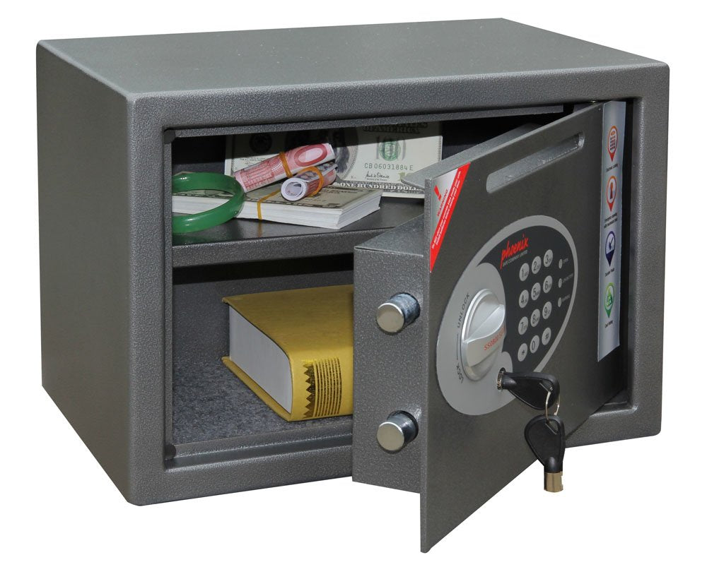 EAN 5032548003460 - Phoenix Safe Co. SS0802ED caja fuerte 17 L Acero Grafito, Metálico imagen 2