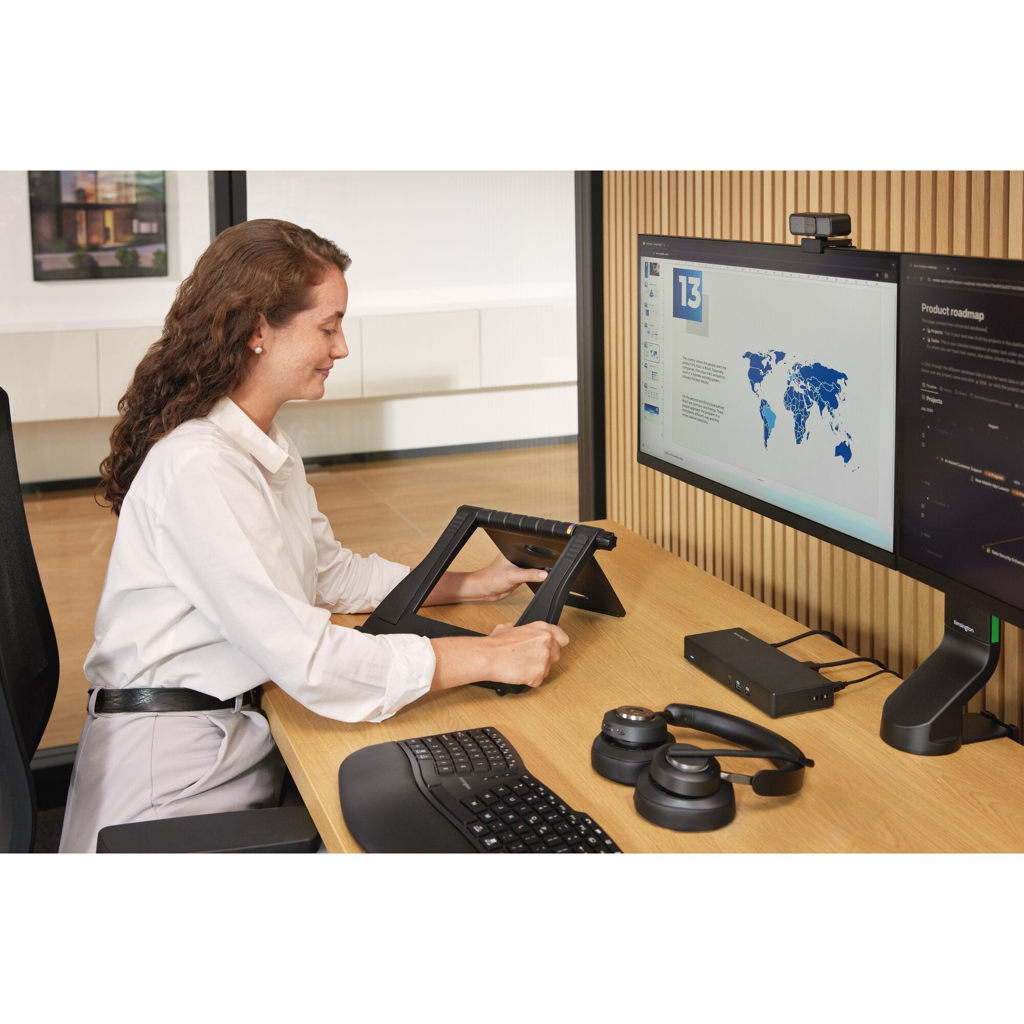 EAN 5028252643580 - Kensington Pro Fit Ergo KB675 EQ TKL teclado Bluetooth Negro imagen 13