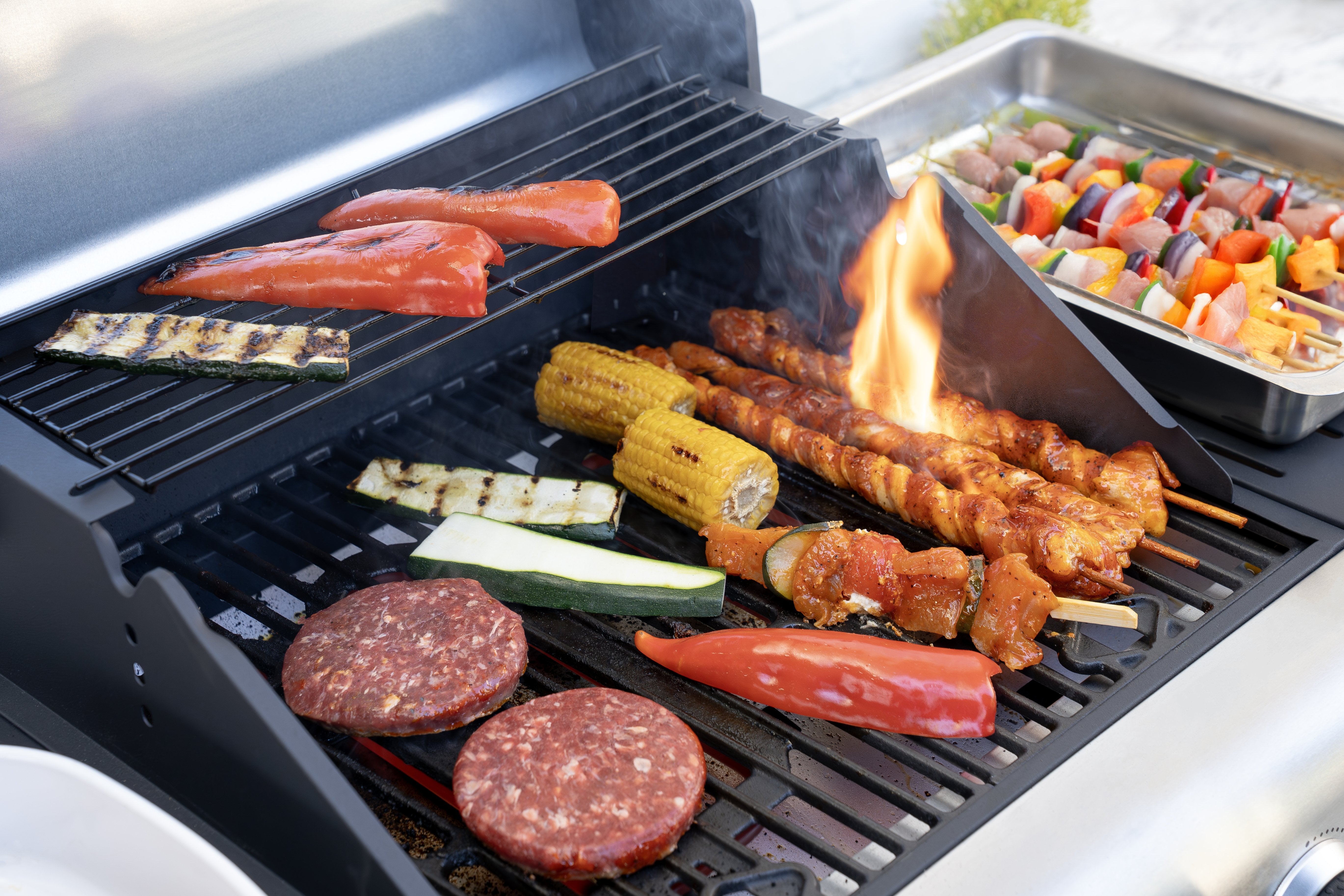 Unold Bbq Grillwagen Buddy  (Negro, 2.600 Watt) 58595