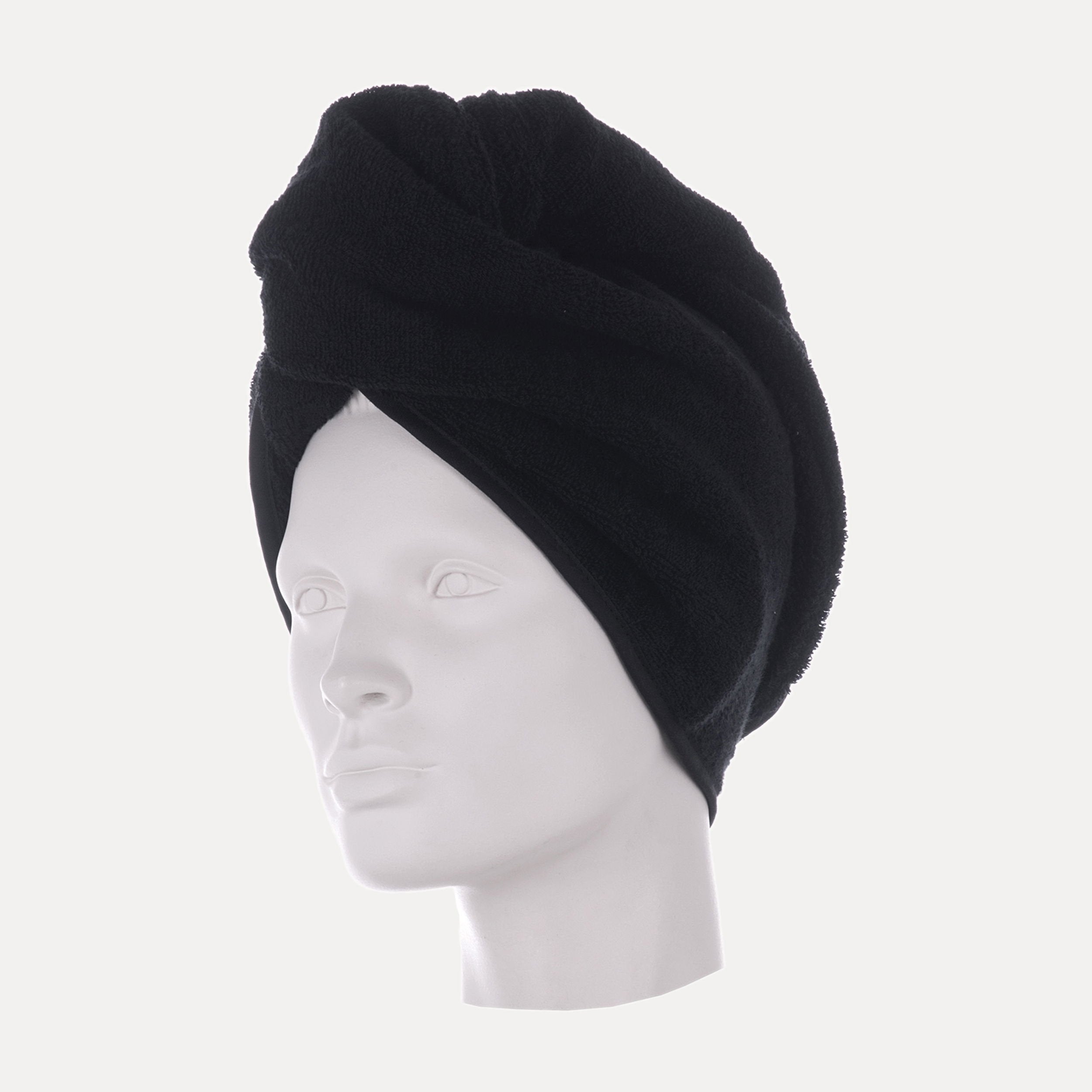 EAN 4013165167545 - MÖVE 273397563-027067-199 toalla turbante para secar el pelo Negro Algodón imagen 5