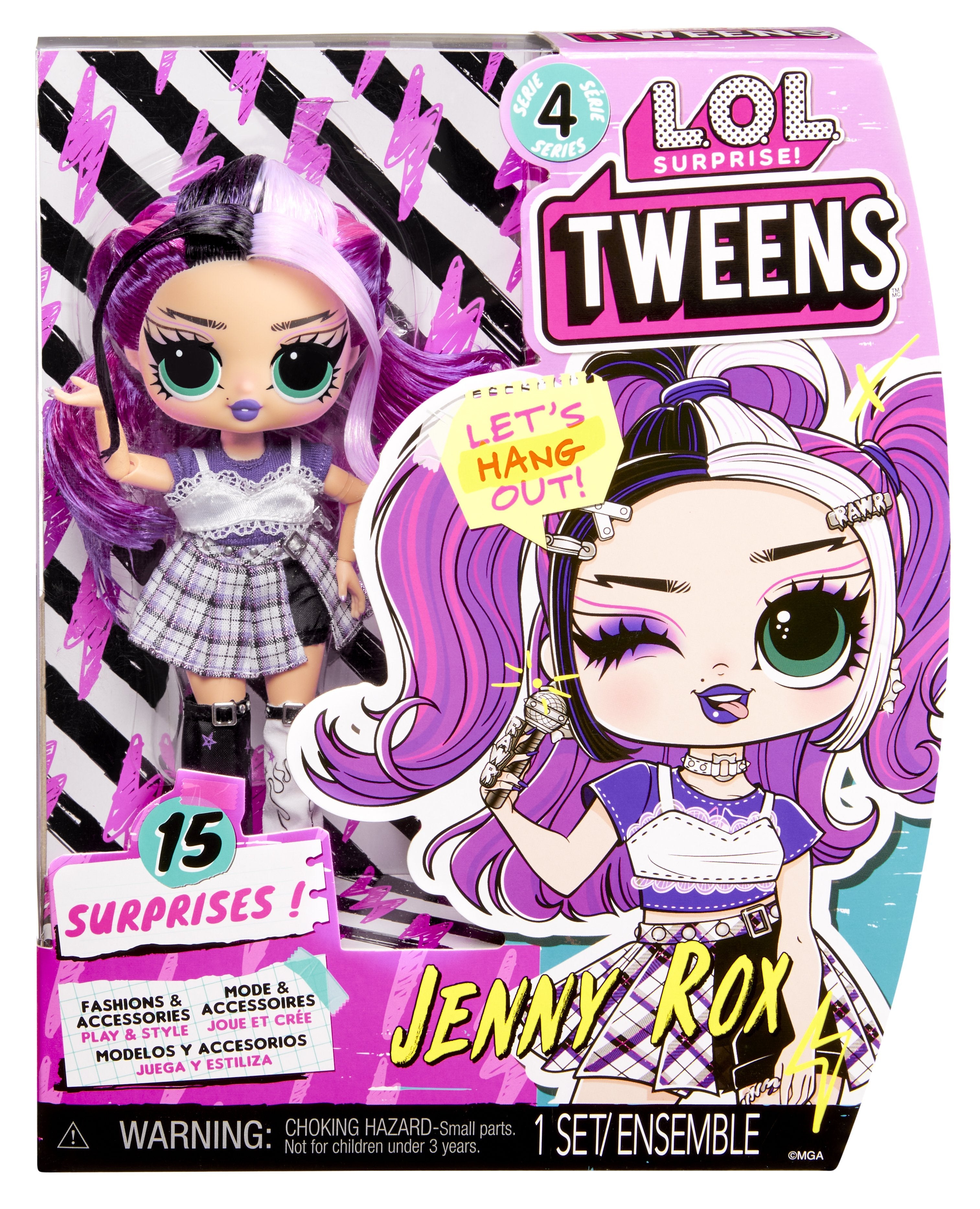 EAN 0035051588719 - L.O.L. Surprise! Tweens S4 Doll- Jenny Rox imagen 5