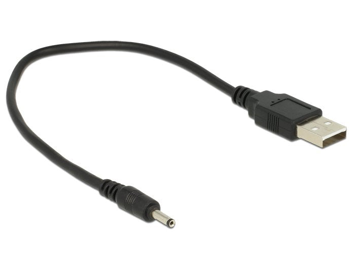 Delock Cable Usb Typ-A Stecker Power > Dc 3,0 X 1,1 Mm Stecker 27 Cm