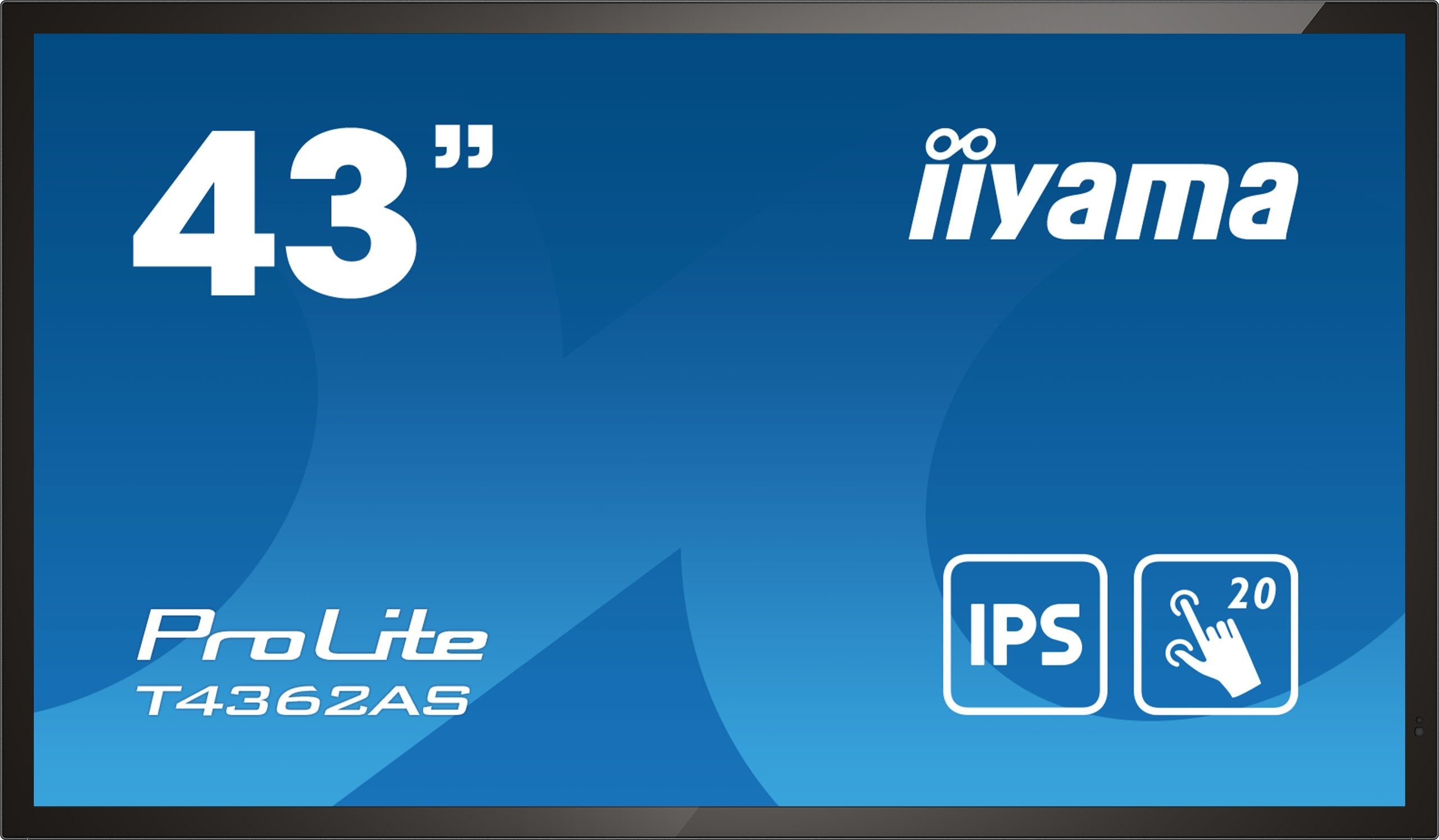 Monitor Iiyama Ds T4362as 108cm Touch 43''/3840x2160/3xhdmi
