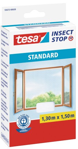 Tesa Mosquitera Cinta Velcro Emándar 1,3x1,5m Blanco