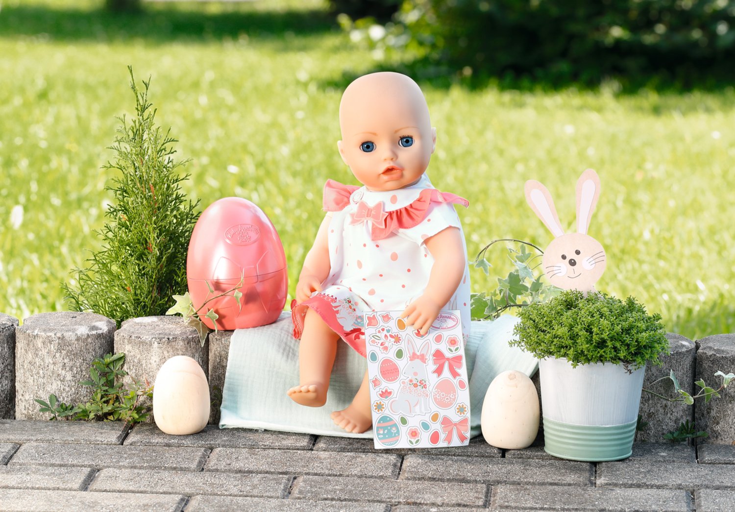Zapf Creation Baby Annabell® Osterkleid Im Ei 43cm, 707203
