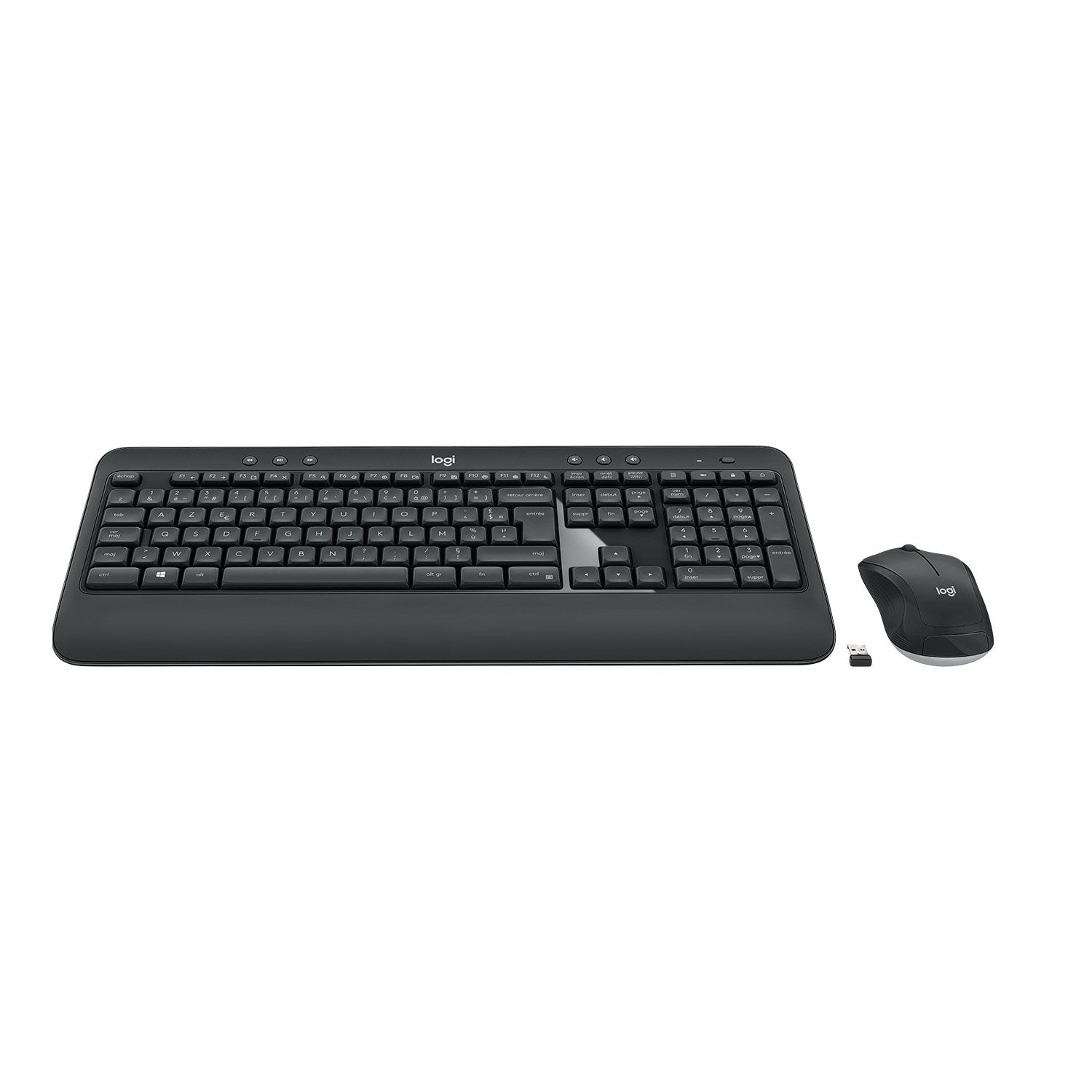 Logitech Mk540 Rf Wireless Azerty Belgisch Schwarz - Weiss