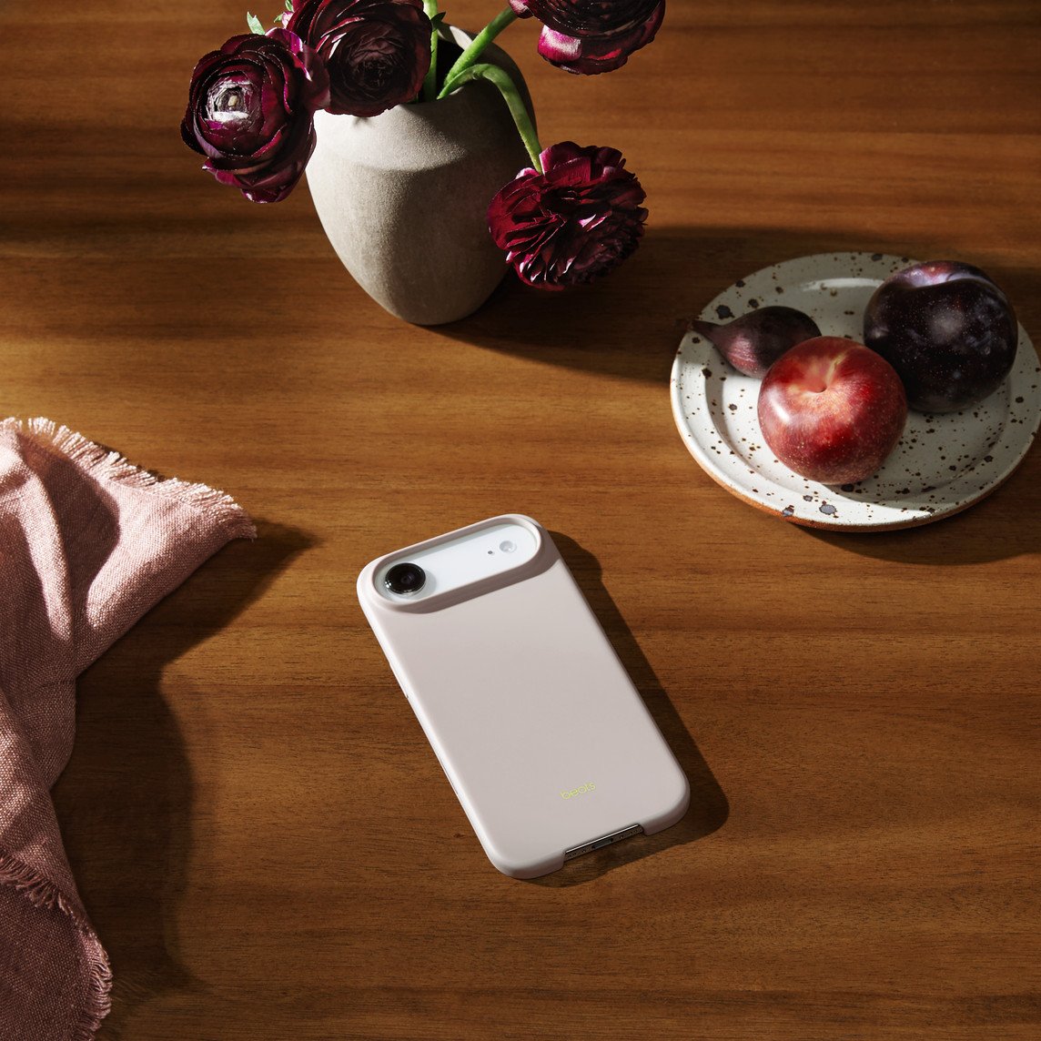 Apple Beats Iphone Air Case With Magsafe And Camera Control Lime Stone