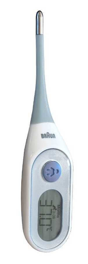 EAN 4022167200099 - Braun PRT2000 termómetro digital De contacto Azul, Blanco Axila imagen 1