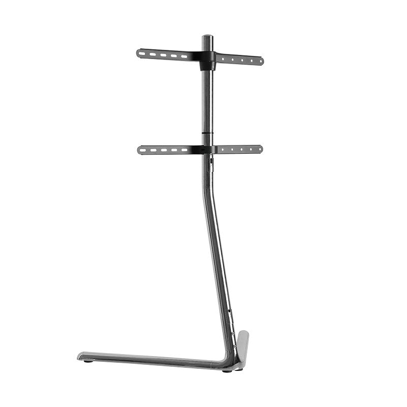 Soporte De Tv (49-70 Pulgadas), Base En V, Color Cromado