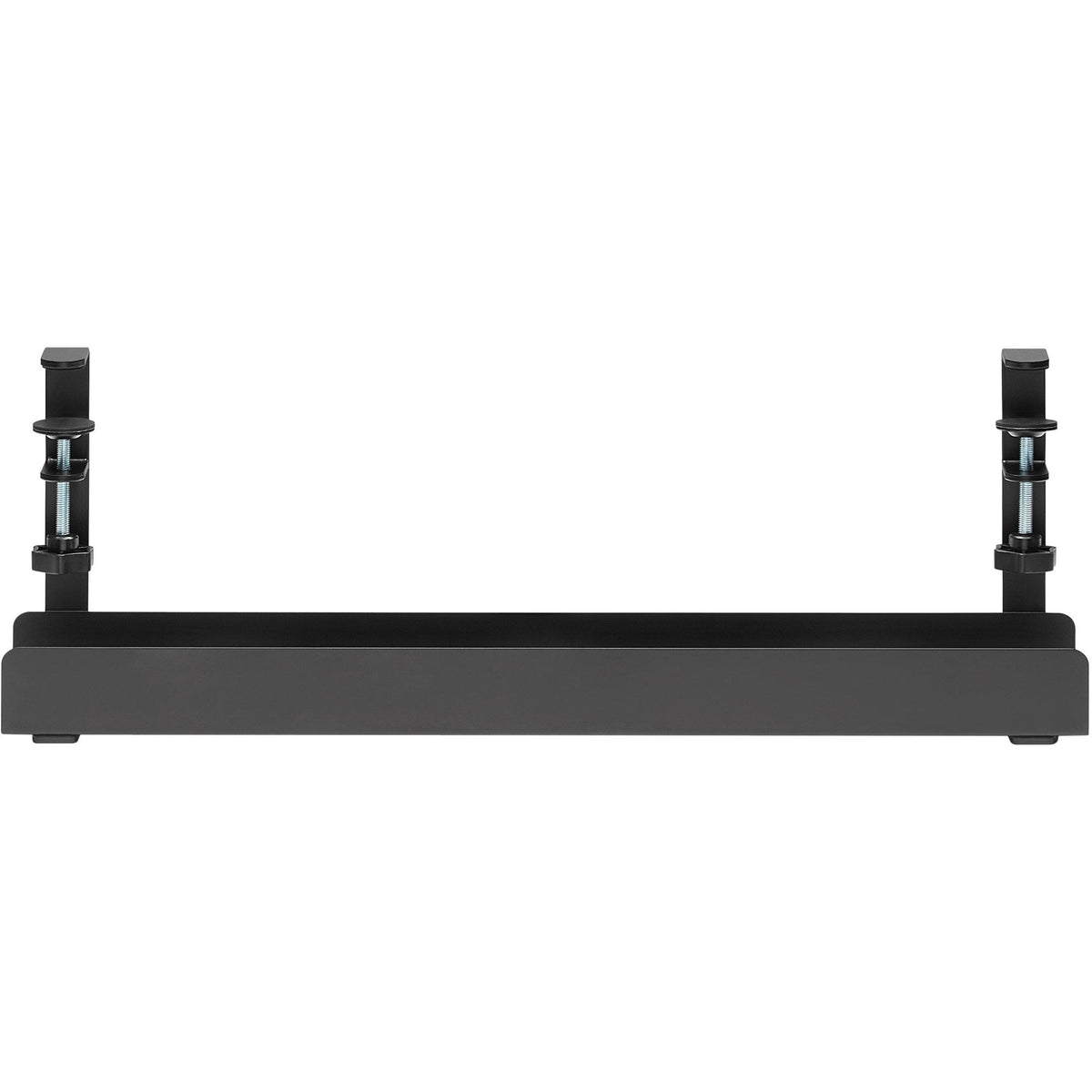 Inline® Cable Guide Rail, For Under-Table Mounting, With Screw Clamps, Black