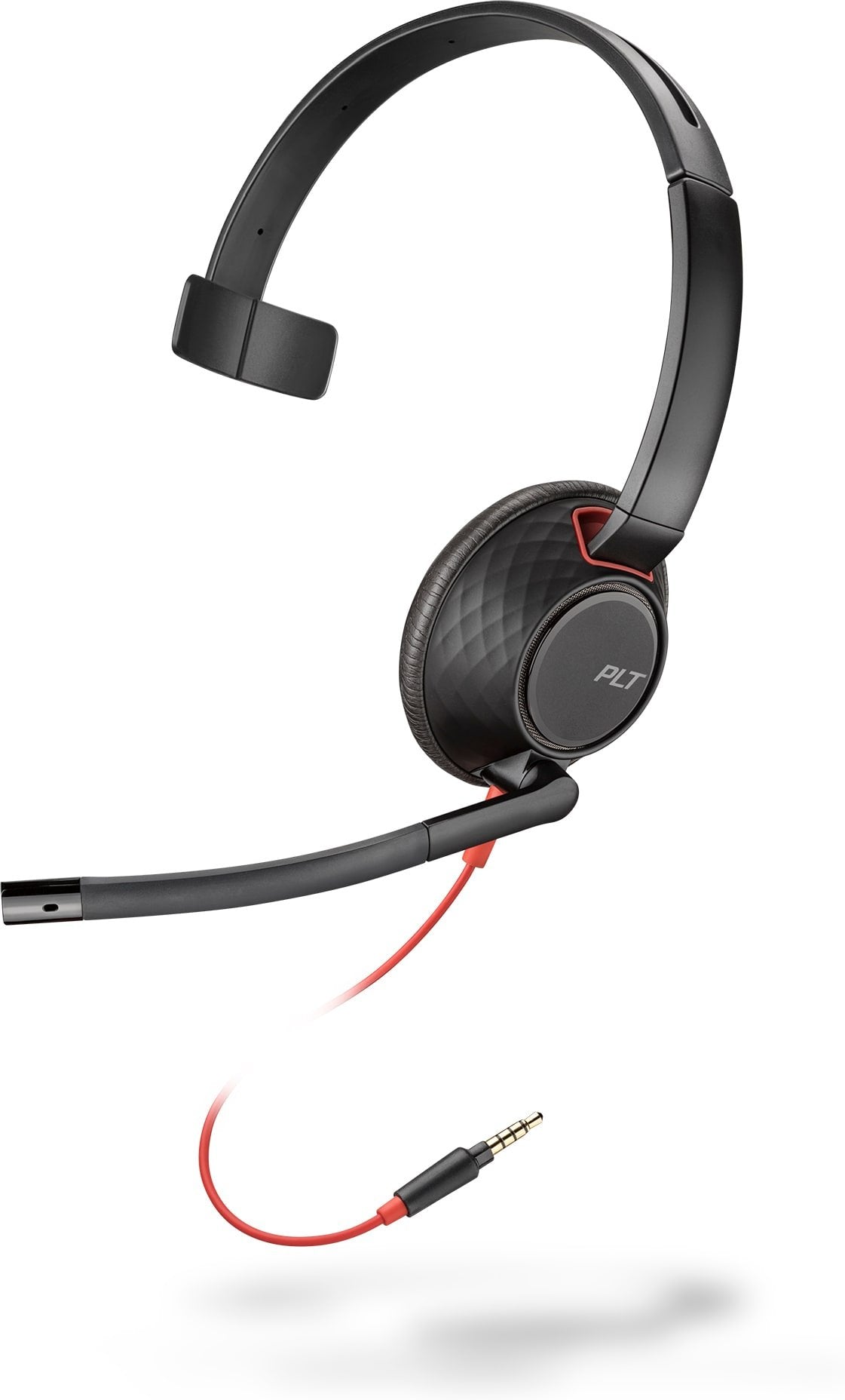 Poly Blackwire 5210 Blackwire 5200 Series Auricular En Oreja Cableado Conector De 3 5 Mm Negro Certificado Para Skype Empresarial Certificado Por Zoom Certificado Para Equipos De Microsoft Certificado Por Avaya Certificado Con Cisco Jabb