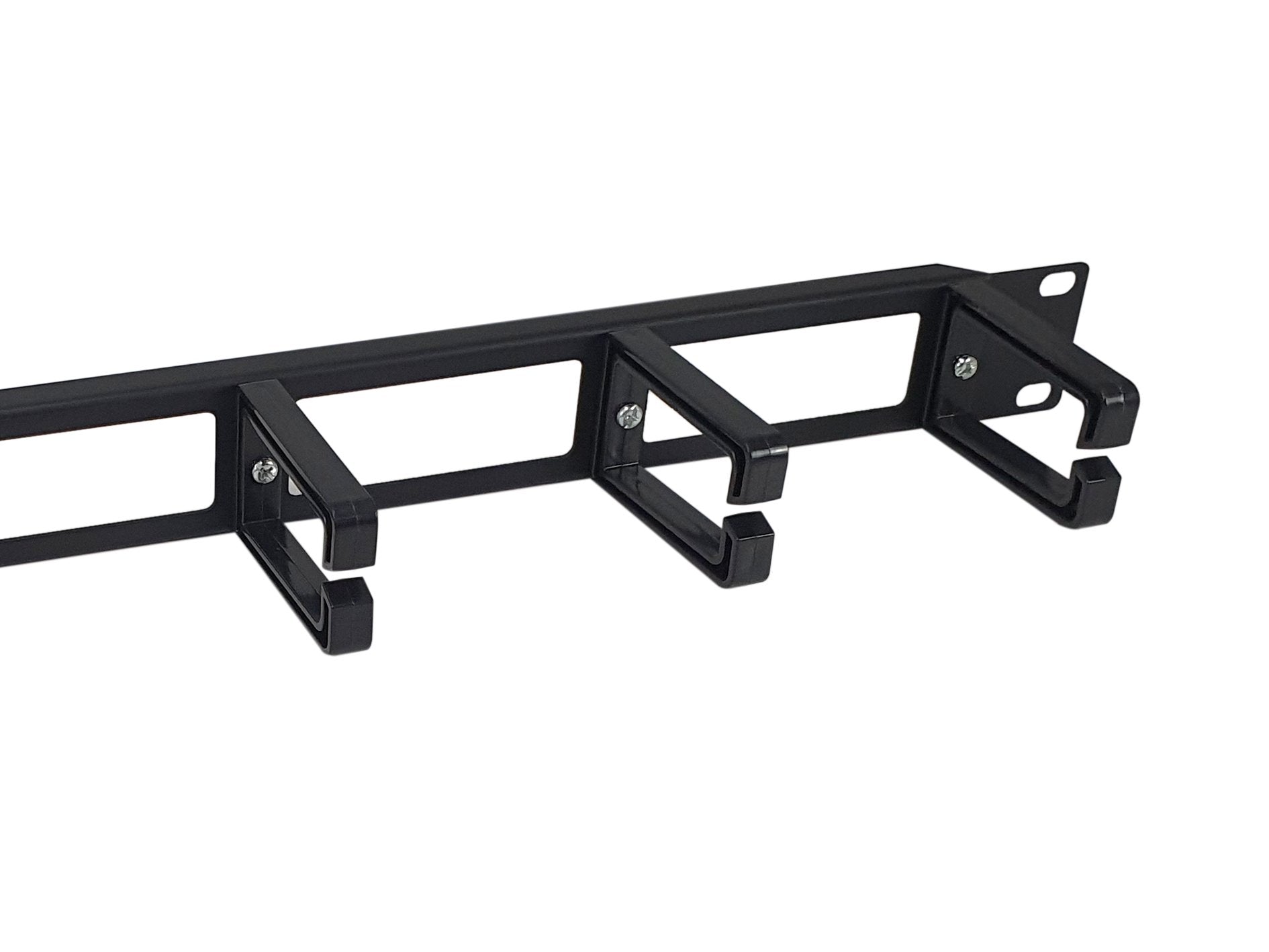 Equipo De Panel De Gemión De Cables De 19" Equip Negro