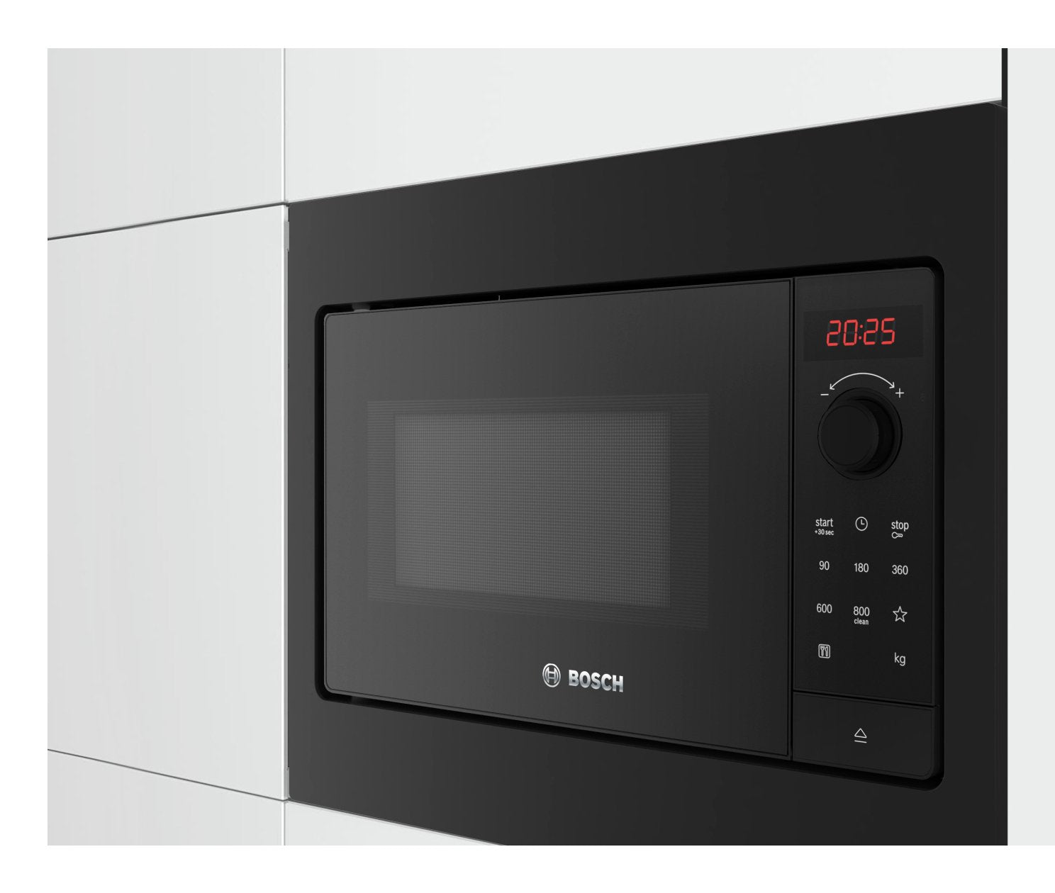 Bosch Home Bfl523mb4 Serie 2, Microondas Negro Bfl523mb4